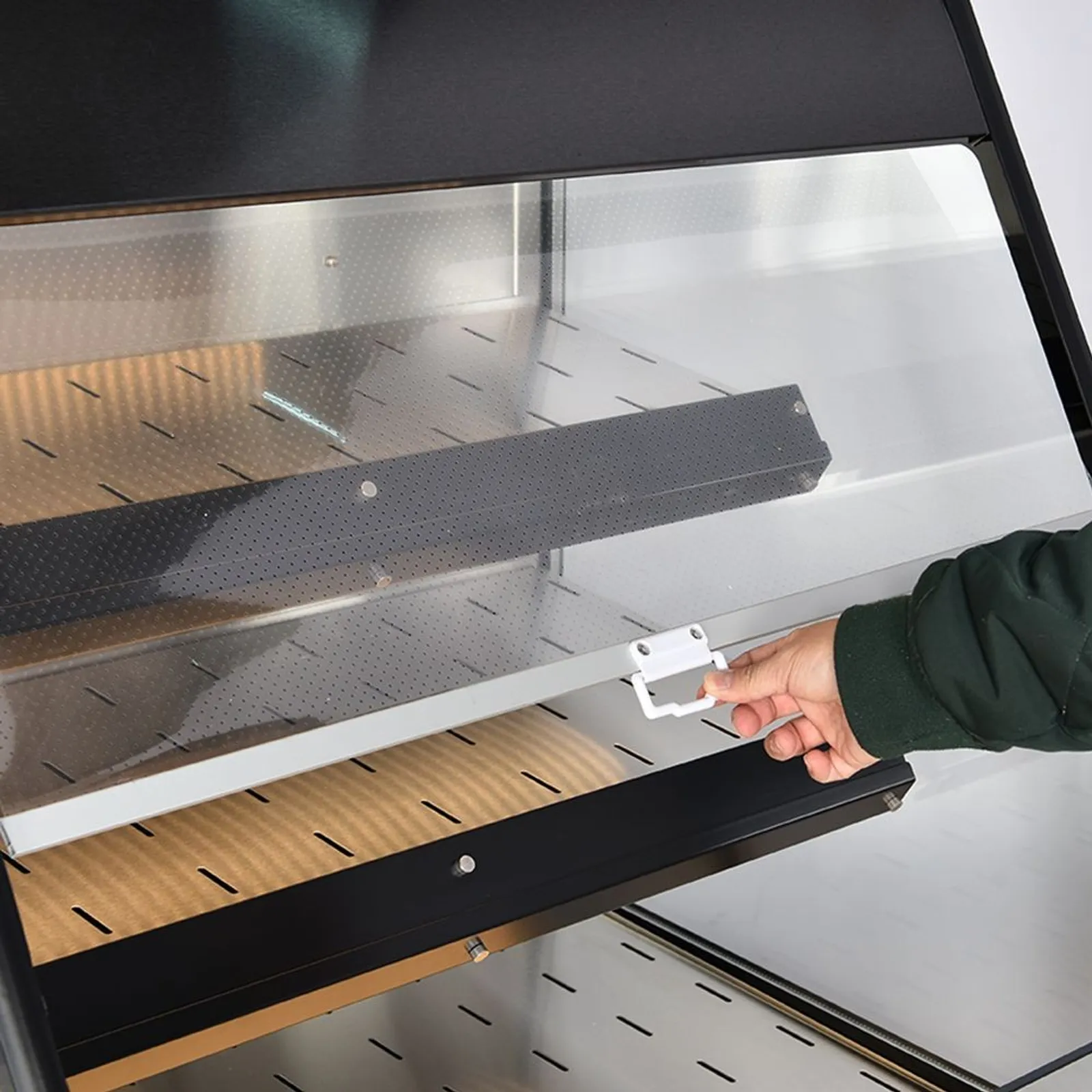 Bromic HOSVM900 - Open Hot Display Semi Vertical 900mm