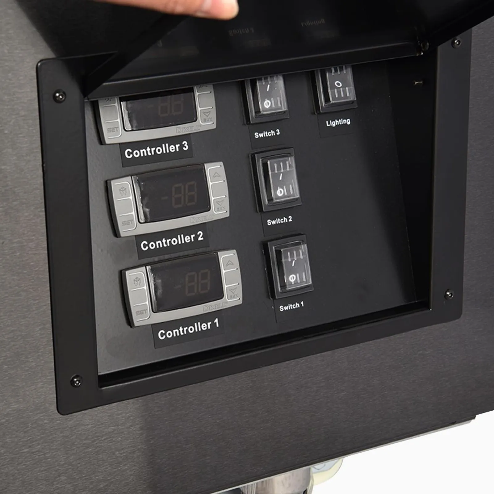 Bromic HOSVM900 - Open Hot Display Semi Vertical 900mm