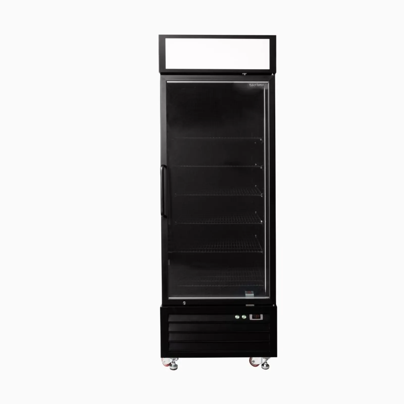 Bromic UC0550GDL-NR - Upright Display Fridge 546L - 1 Door - Flat Glass - Lightbox