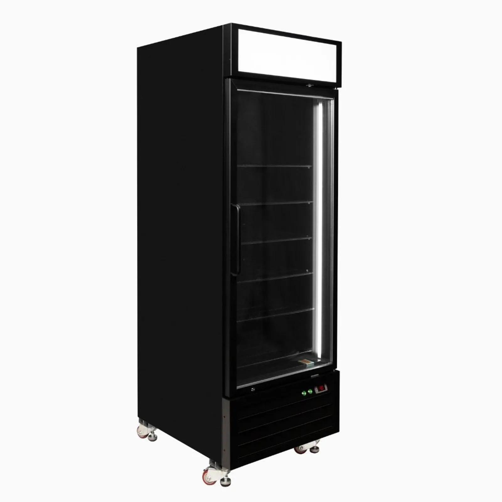 Bromic UC0550GDL-NR - Upright Display Fridge 546L - 1 Door - Flat Glass - Lightbox