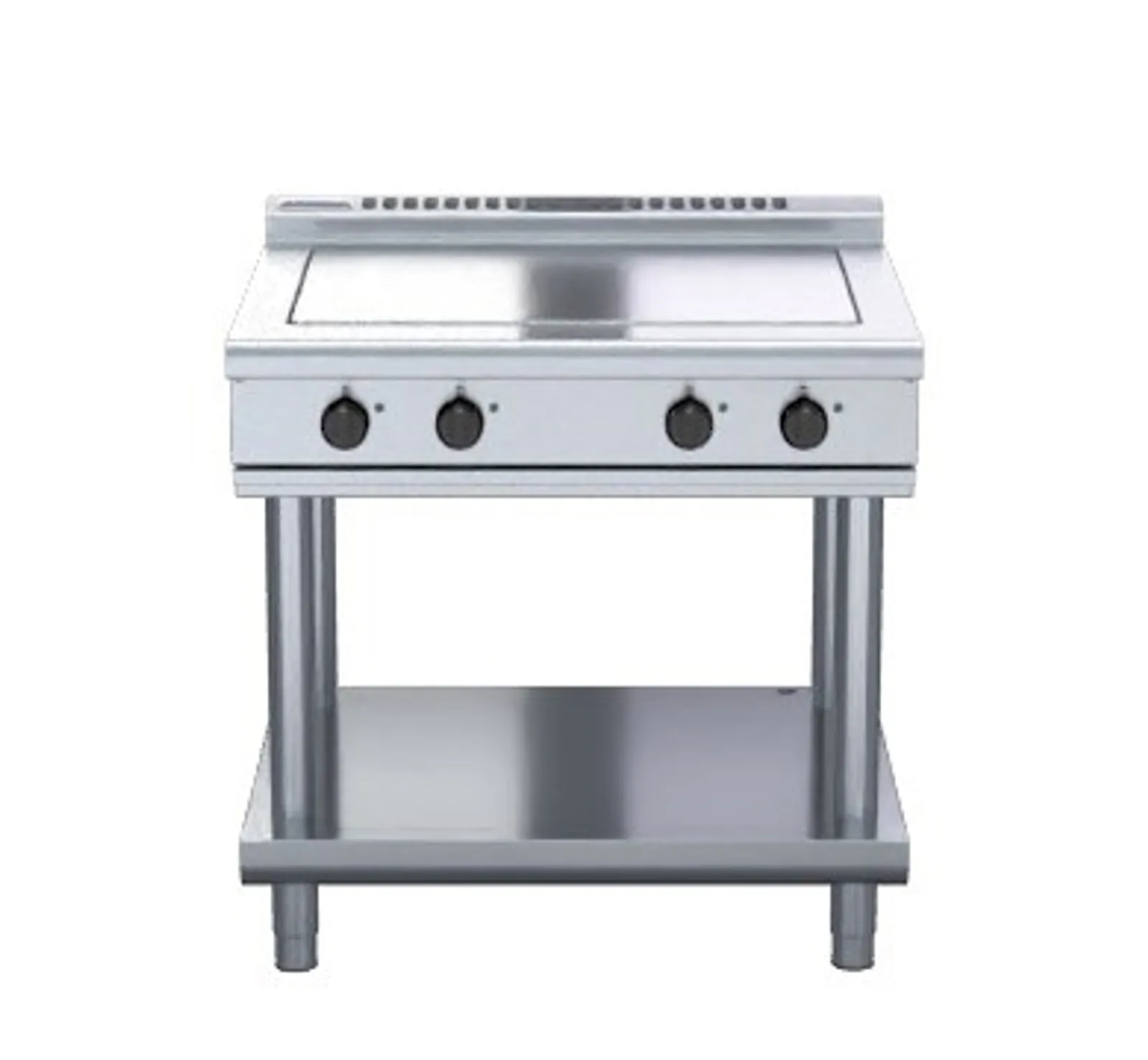 Waldorf 800 Series RNL8104E-LS - 900mm Electric Solid Top Low Back Version - Leg Stand
