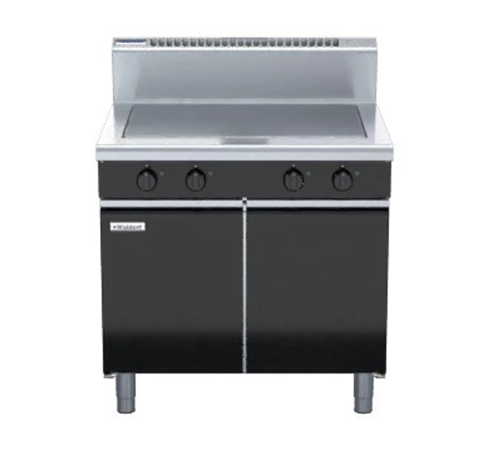 Waldorf Bold RNB8104E-CD - 900mm Electric Solid Top - Cabinet Base