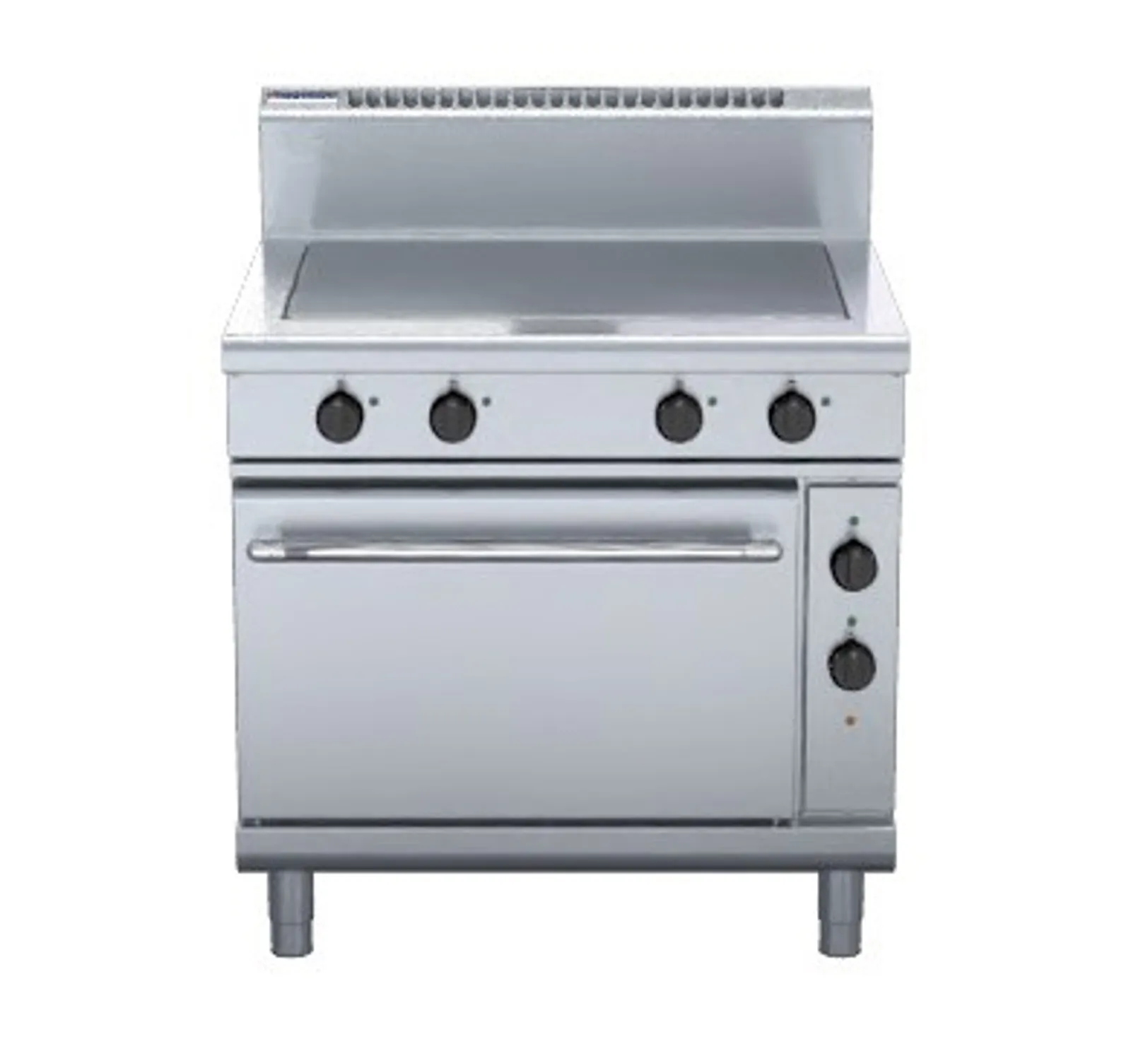 Waldorf 800 Series RN8114E - 900mm Electric Solid Top Static Oven Range