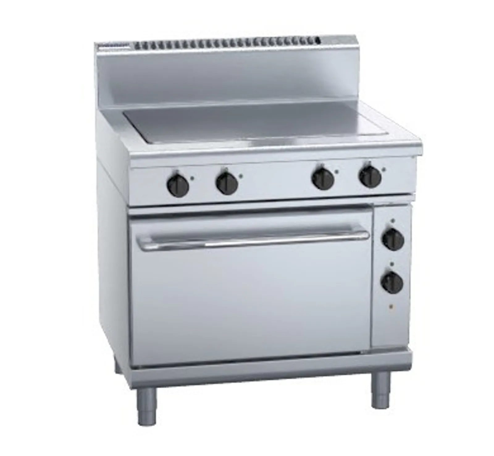 Waldorf 800 Series RN8114EC - 900mm Electric Solid Top Convection Oven Range