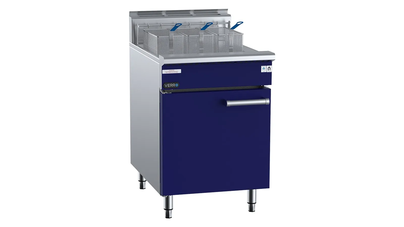 VERRO VTF-601 - 600mm Single Pan Turbo Fryer