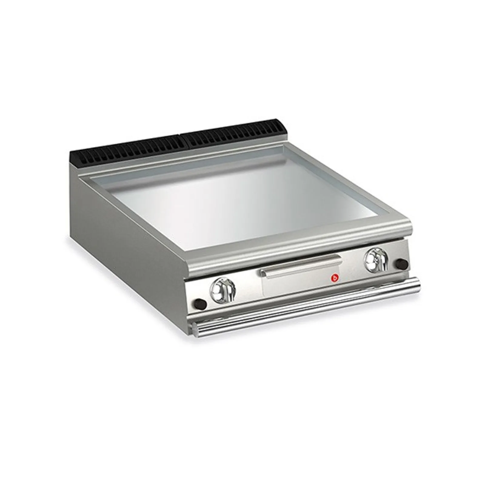 Baron Q70FTT/G805 - 2 Burner Gas Fry Top With Smooth Chrome Plate And Thermostat Control