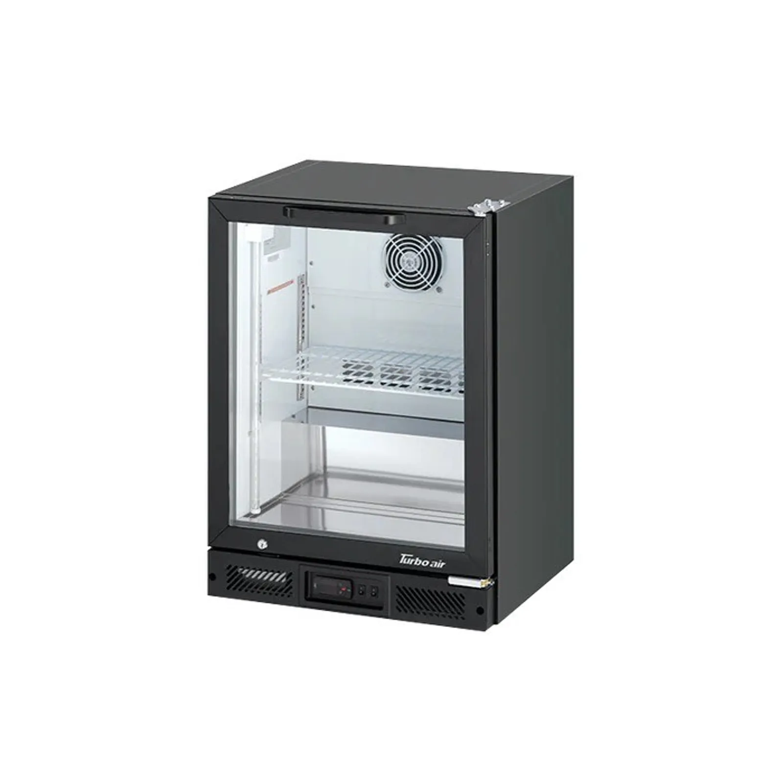 Turbo Air TB6-8H-SWBBB-N - 1 Glass Door Back Bar Fridge