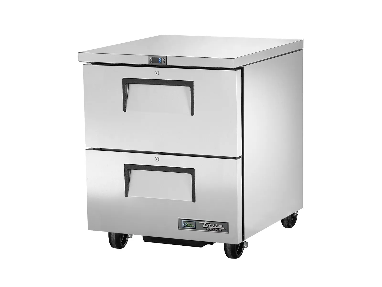 True Refrigeration TUC-27D-2-HC - Undercounter Foodservice Refrigerator, 2 Drawers