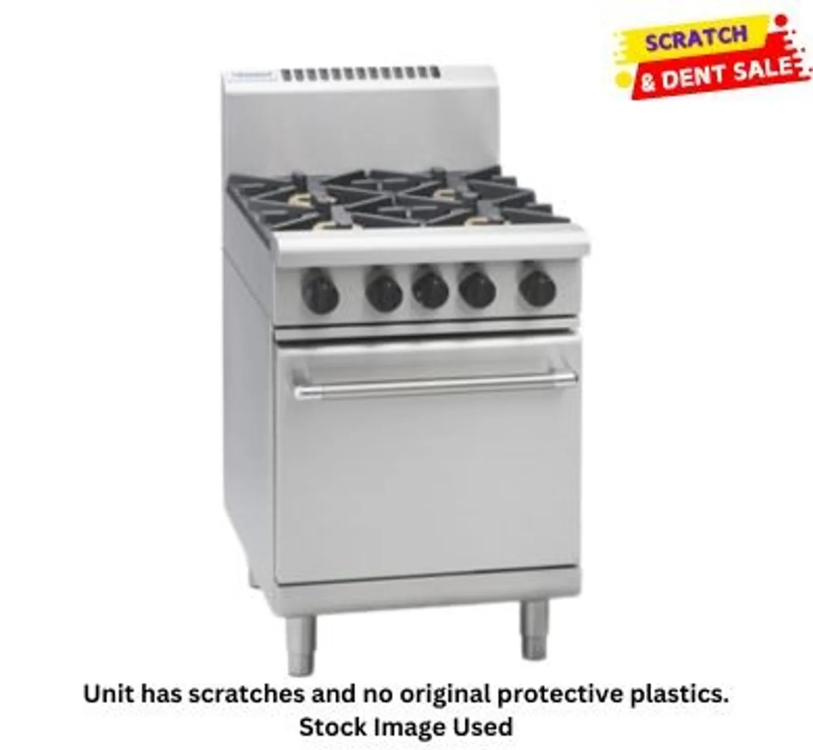 Waldorf 800 Series RN8410G - 600mm Gas Range Static Oven - Clearance (12)