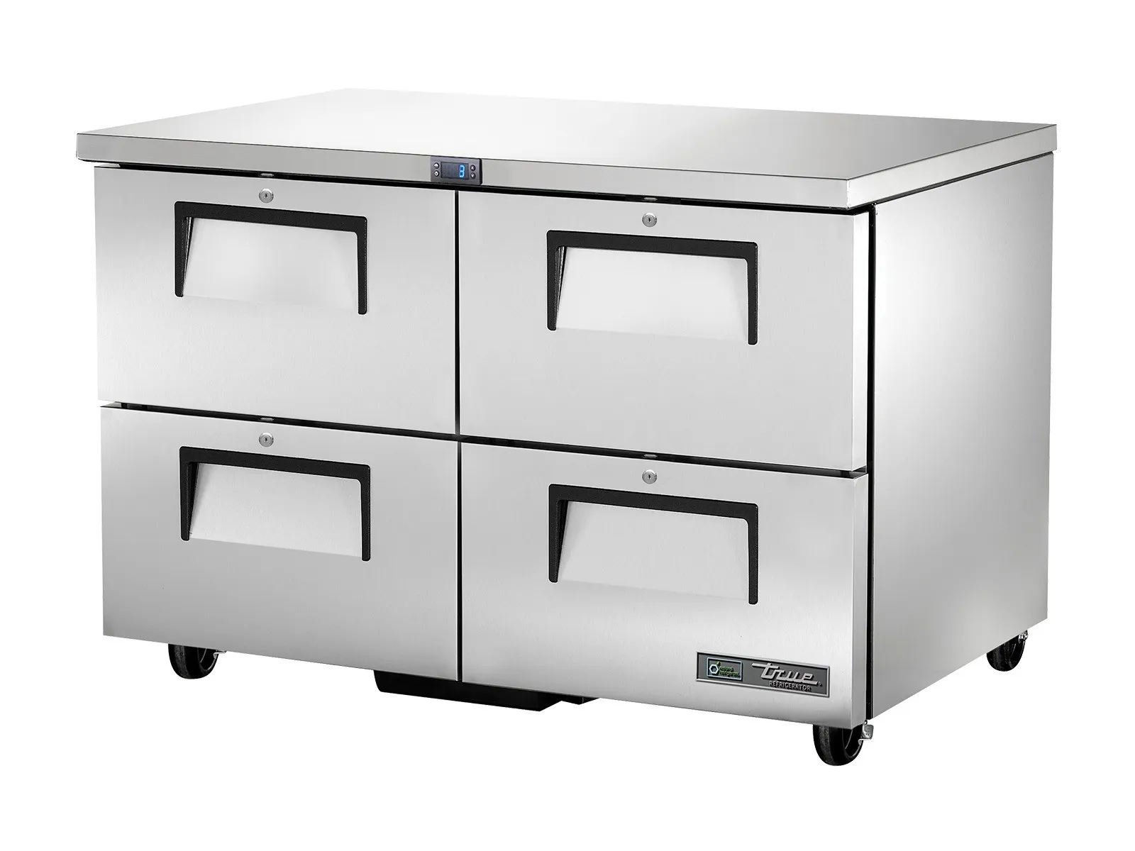 True Refrigeration TUC-48D-4-HC - Undercounter 4 Drawered Refrigerator with Hydrocarbon Refrigerant