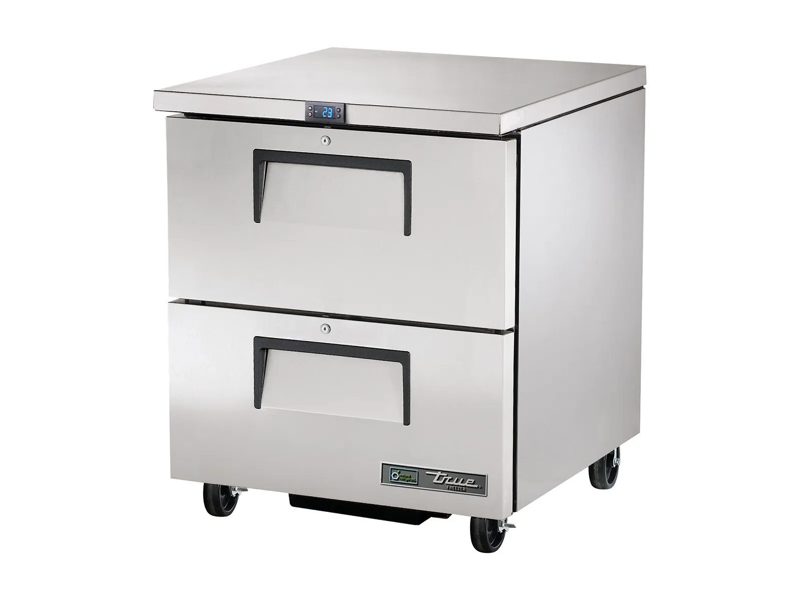 True Refrigeration TUC-27F-D-2-HC - Undercounter Foodservice Freezer, 2 Drawers