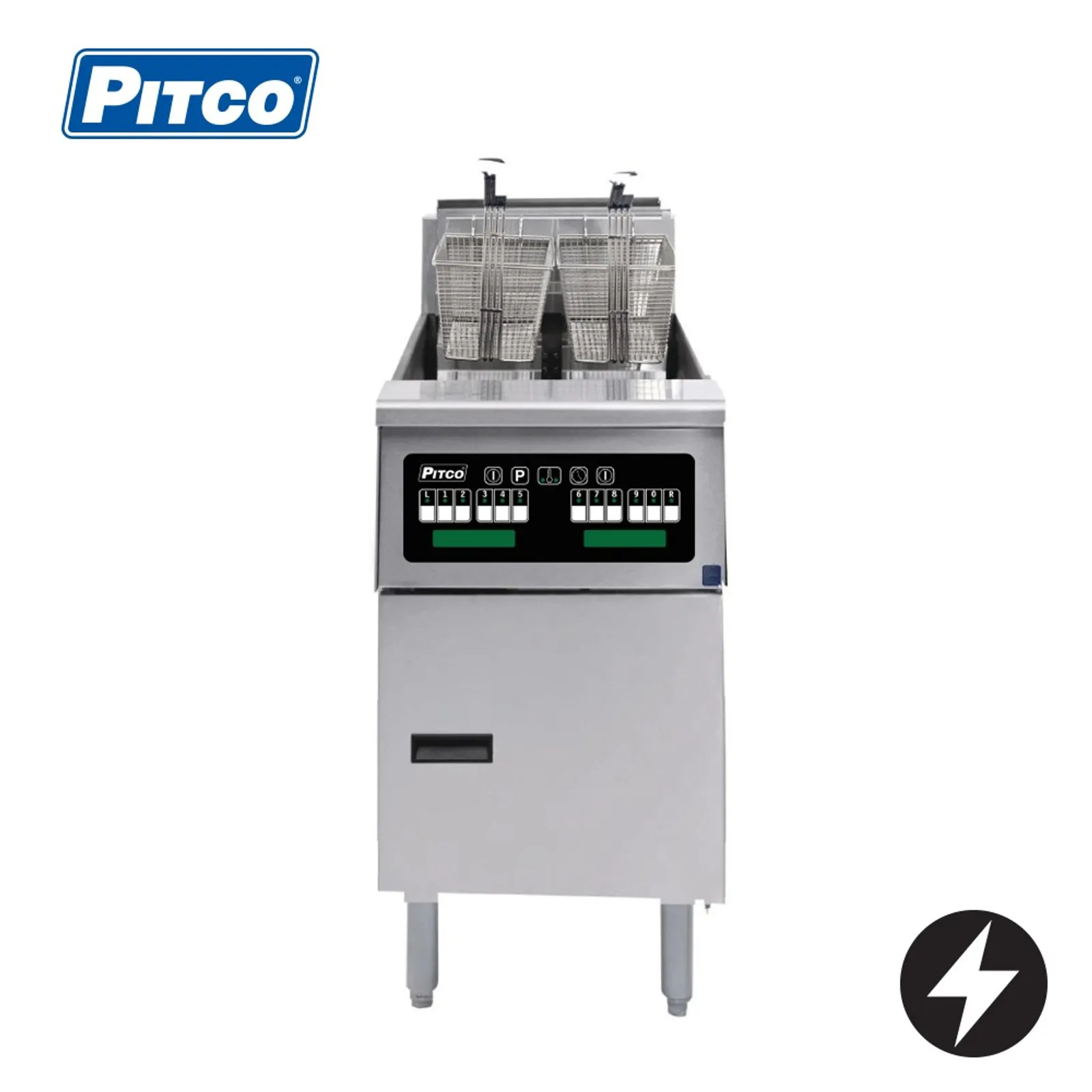 Pitco SE14C-FR - Solstice Fryer Computer Control & Filter Ready