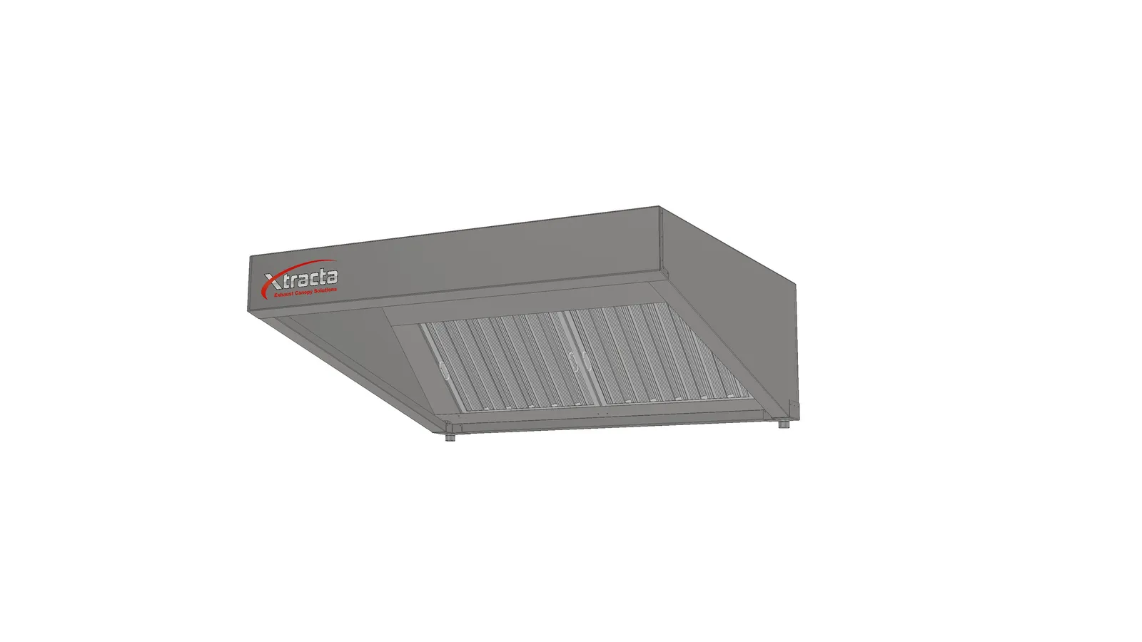 Xtracta Van Air 2400 - Commercial Food Truck Rangehood Canopy 2400mm – Exhaust Kitchen Hood