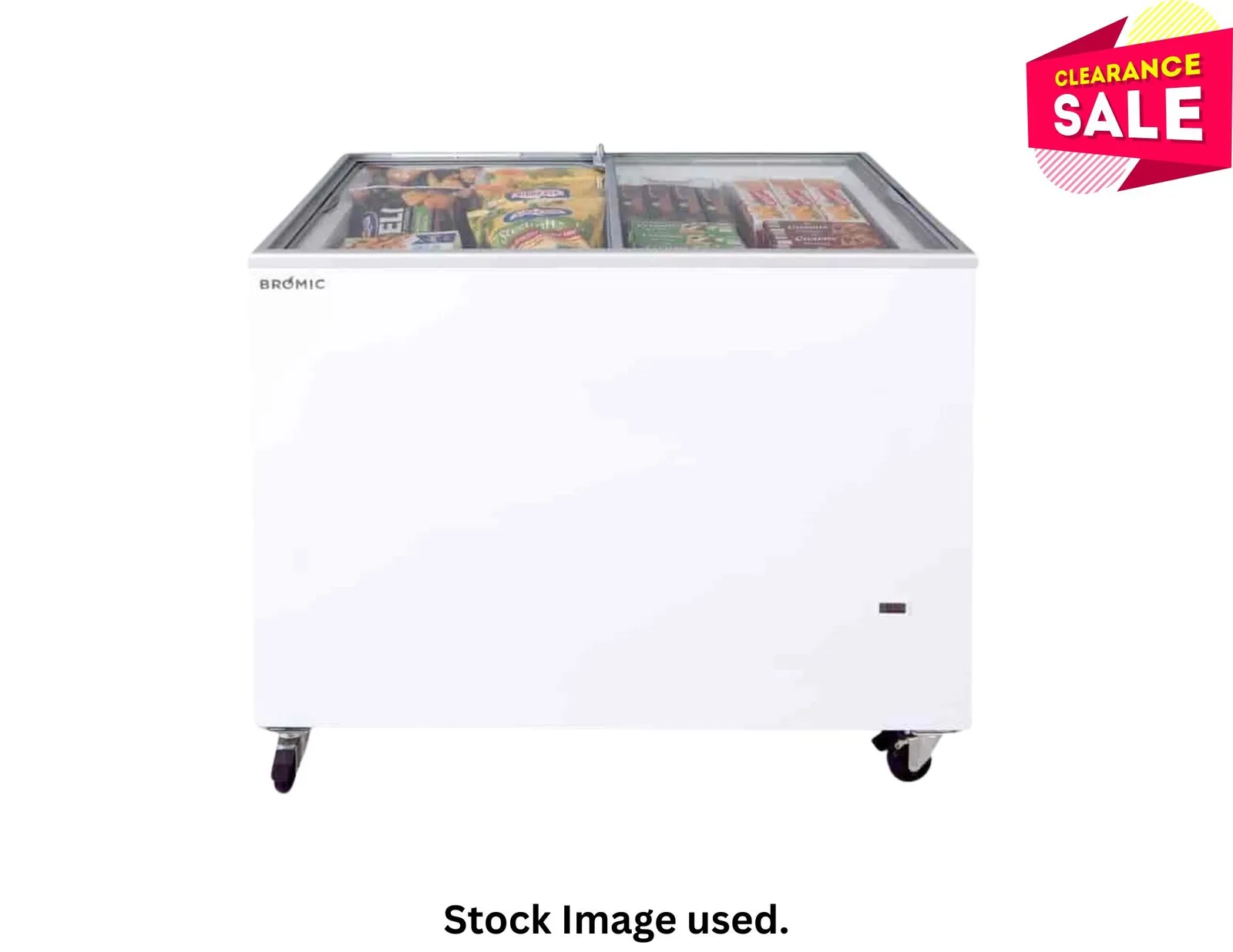 Bromic CF0300FTFG - Display Chest Freezer - 296L - Flat Glass Top -  Clearance