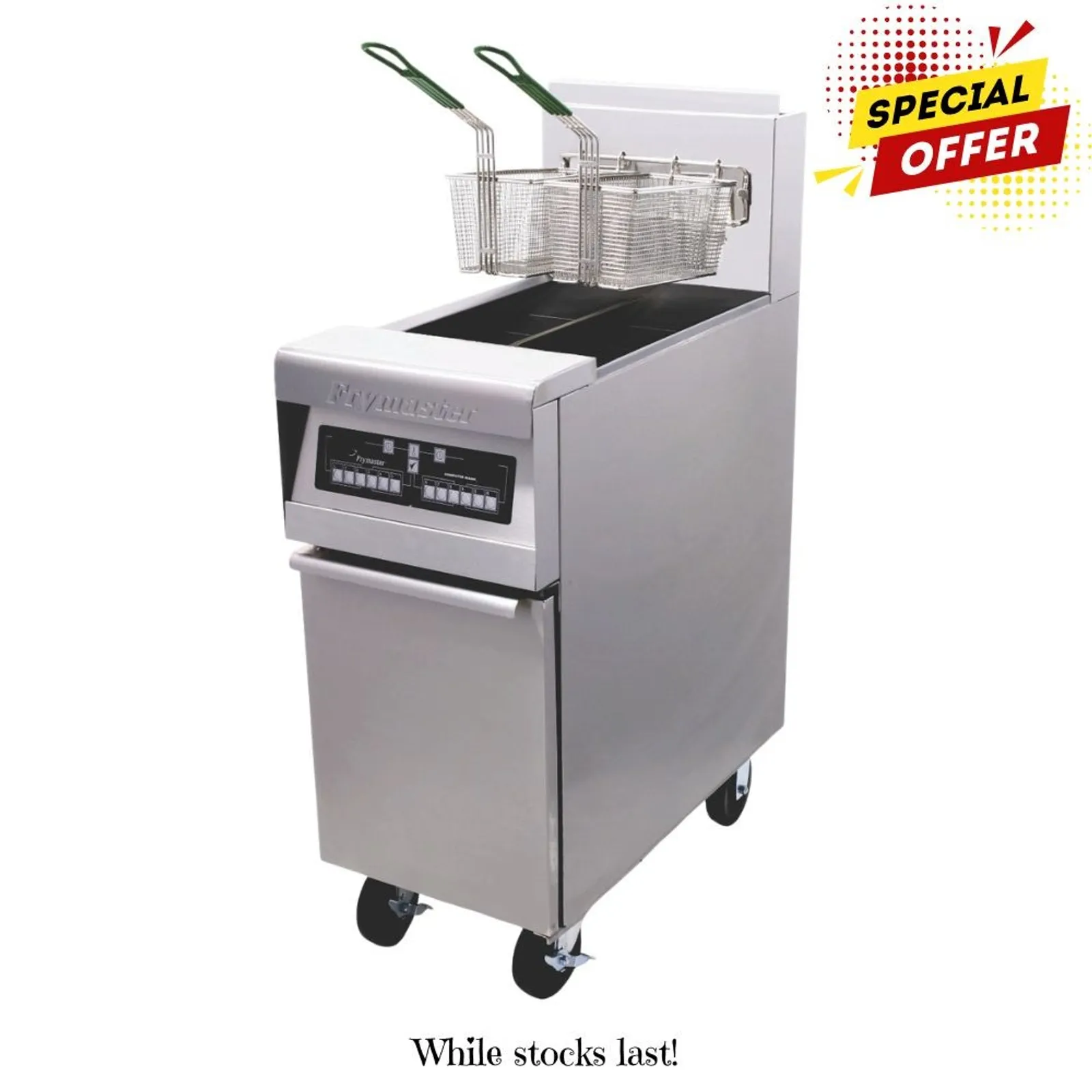 Frymaster MJ150-2C-NG-CC - Split Pot Fryer, Natural Gas