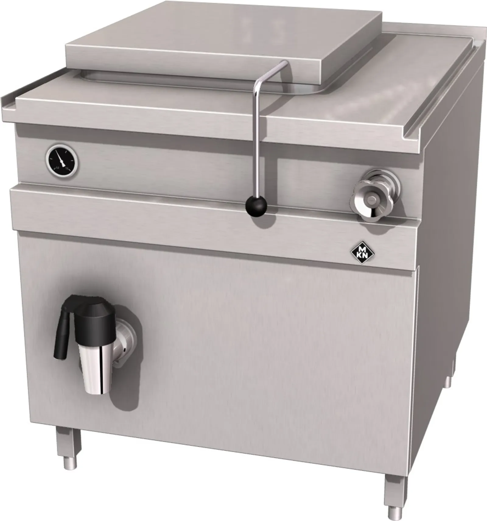 MKN 10018794 - Steam Quick Boiling Kettle 1 - Rectangle - 125L