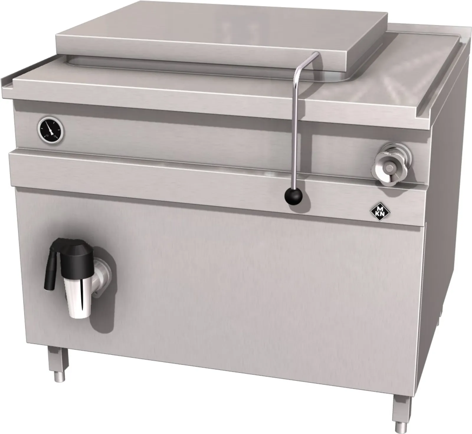 MKN 10018795 - Steam Quick Boiling Kettle 2 - Rectangle - 195L