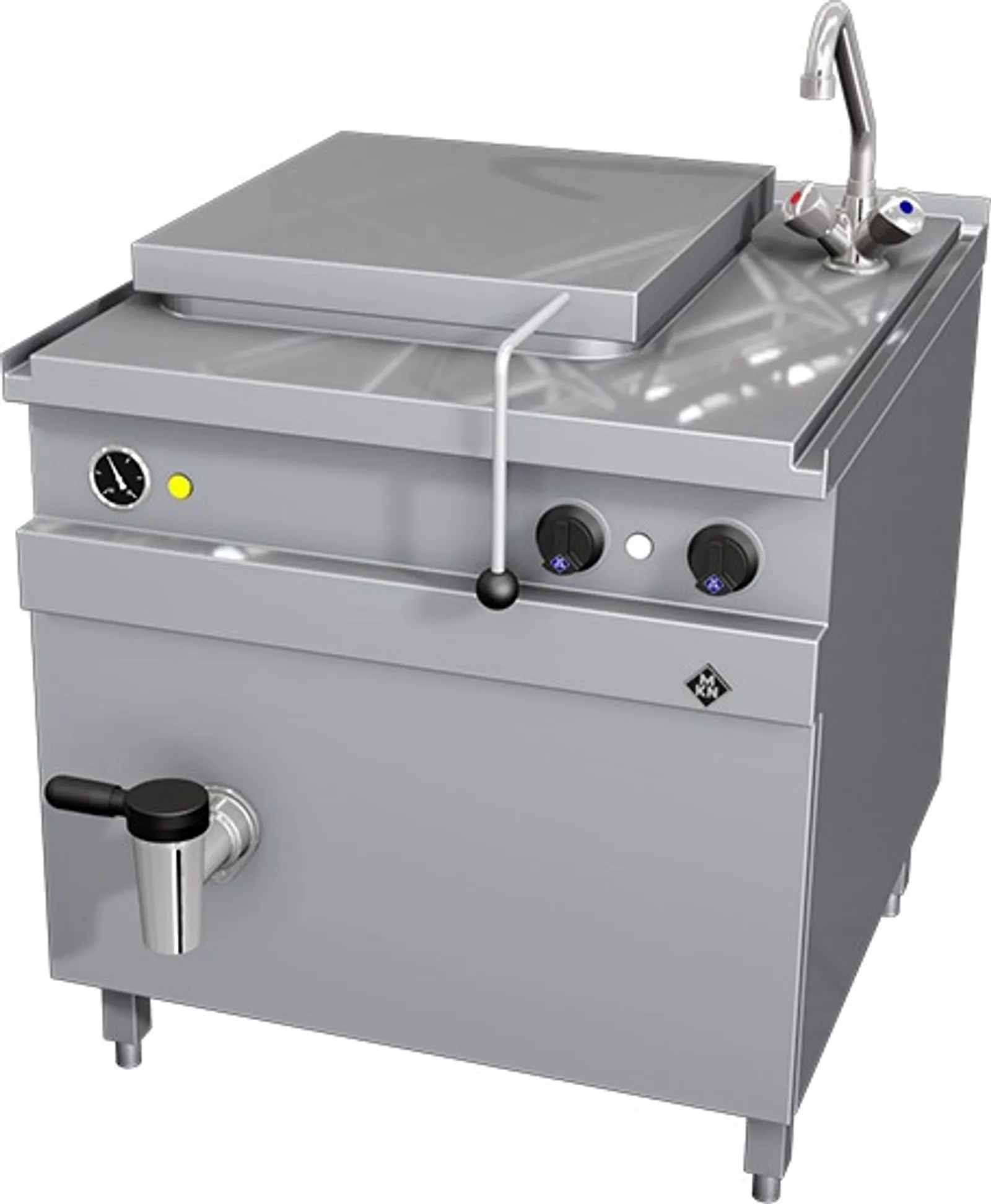 MKN 10018798 - Electric Quick Boiling Kettle 1 Rectangle 125L