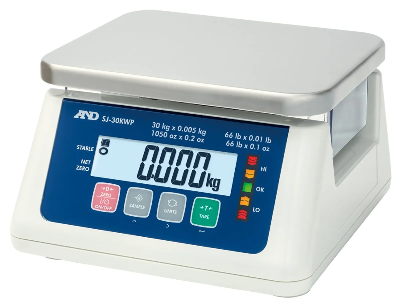 A&D SJ-6000WP Submersible Check Weighing Scales