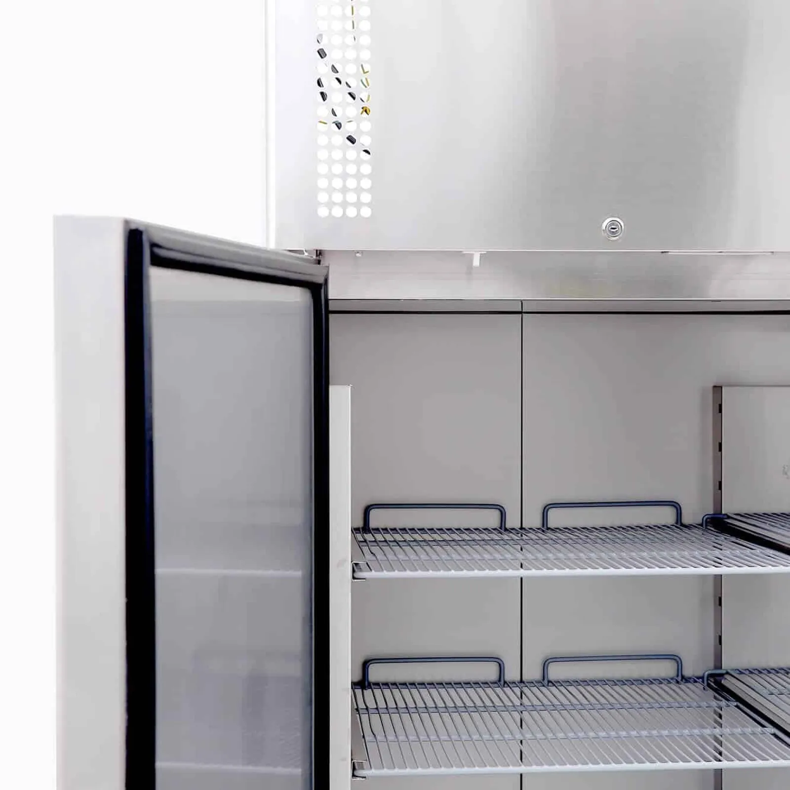 Bromic UF1300SDF-NR-1 - Upright Freezer - 1300L - 2 Doors - Stainless Steel