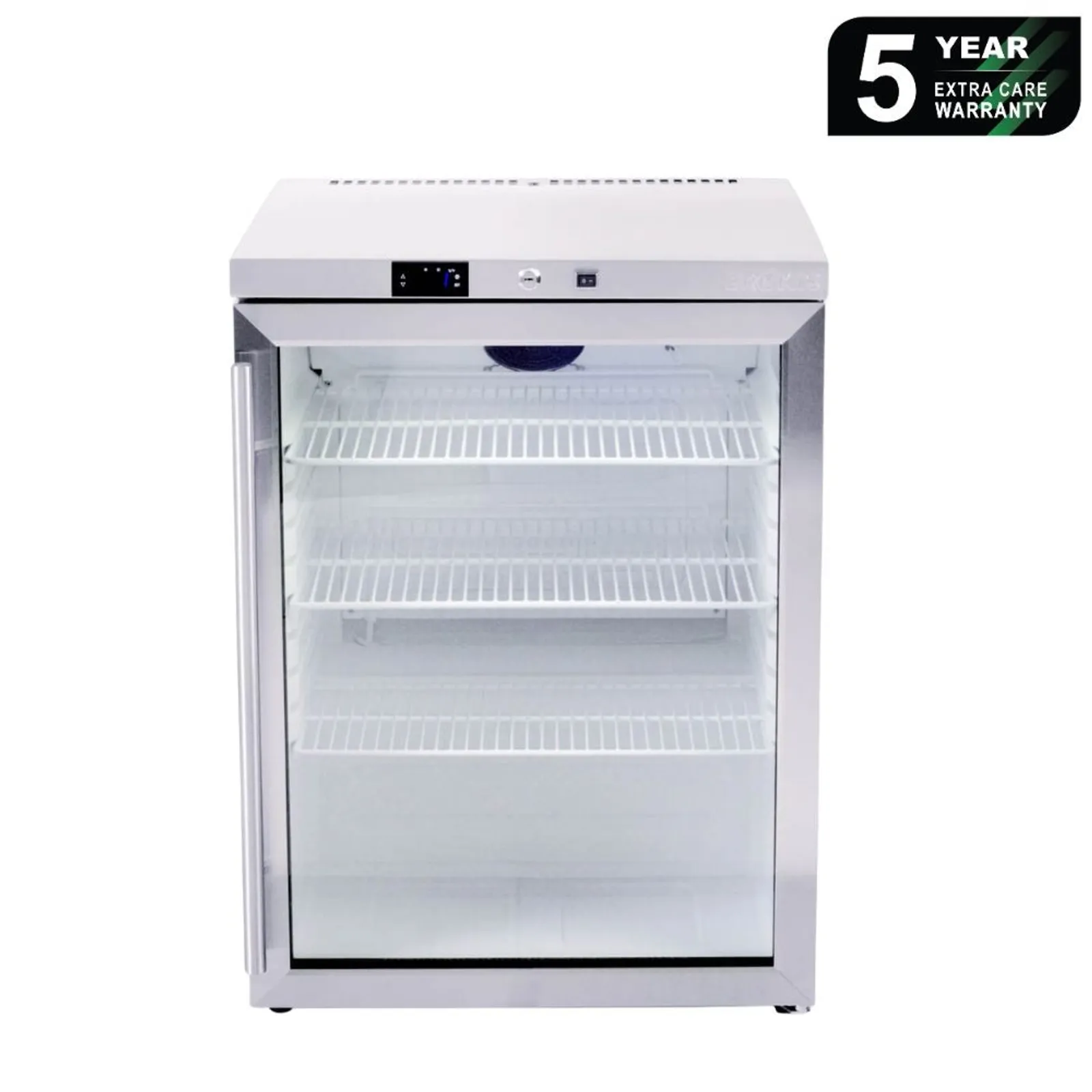 Bromic UBC0140GD - Under Bench Display Fridge - 138L - 1 Door - Glass