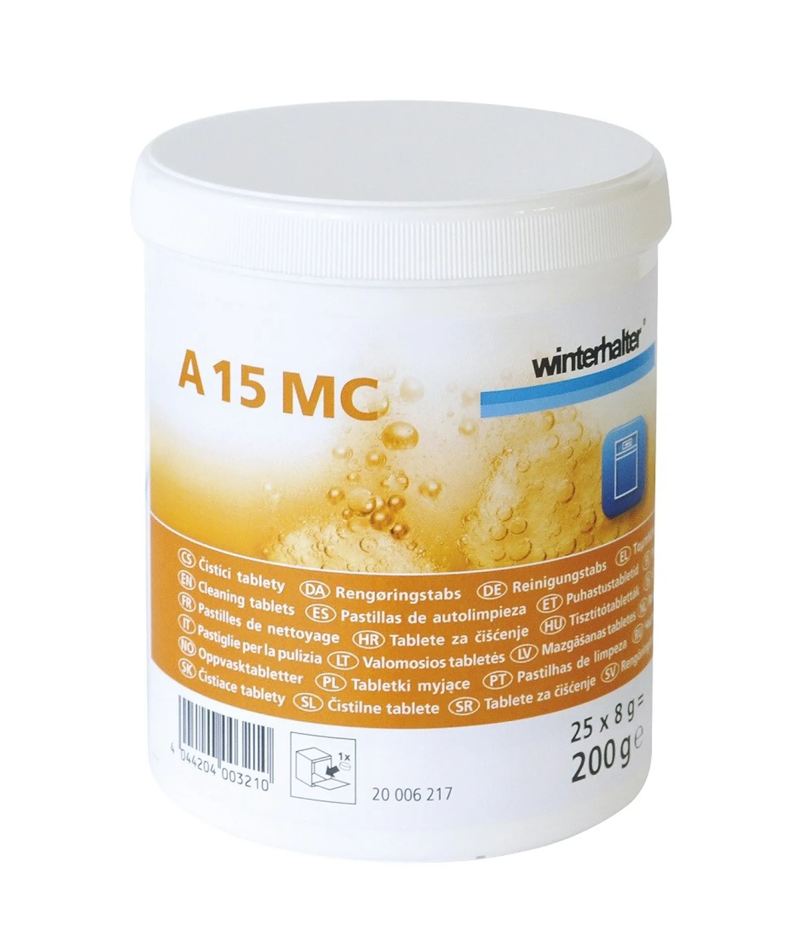 Winterhalter A15MC Cleaning Tablets 25 x 8g