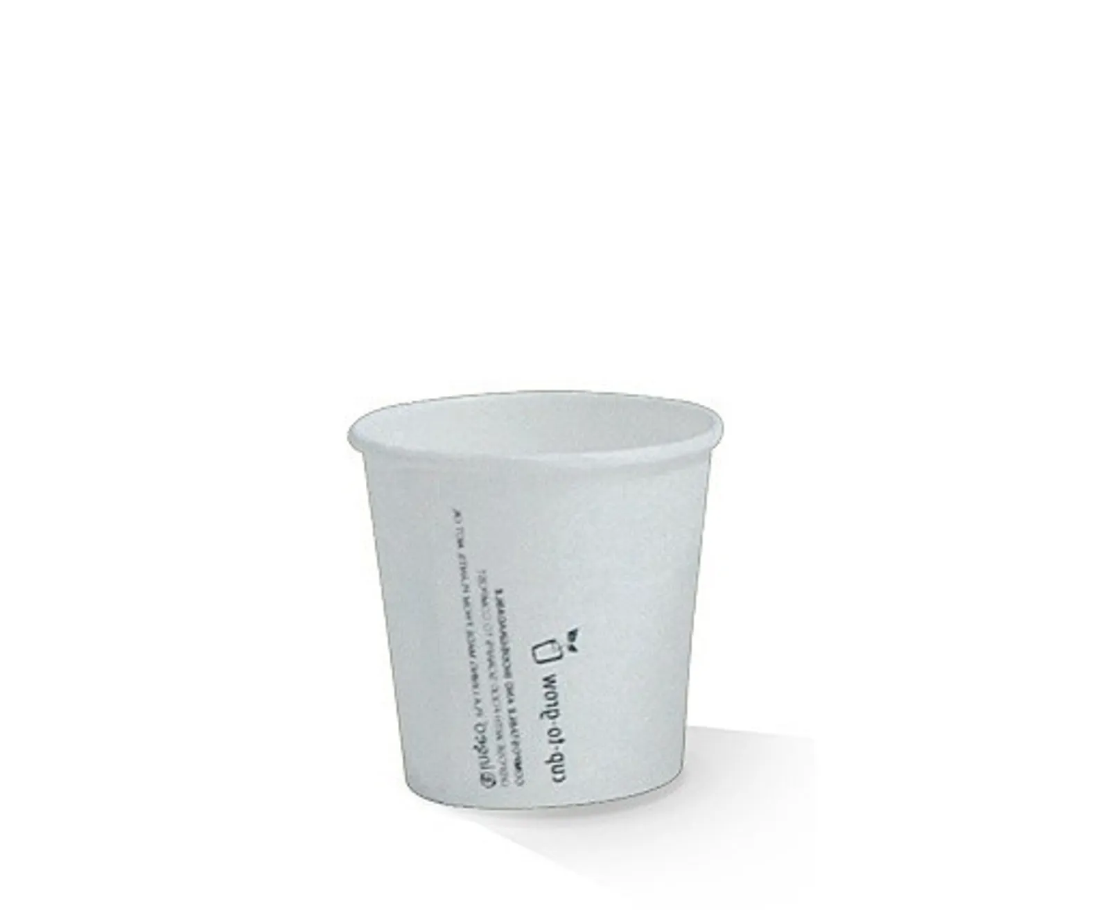 Pac Trading PPC4S 4oz PLA Coated SW Cup/Plain 62 x 45 x 60mm CARTON