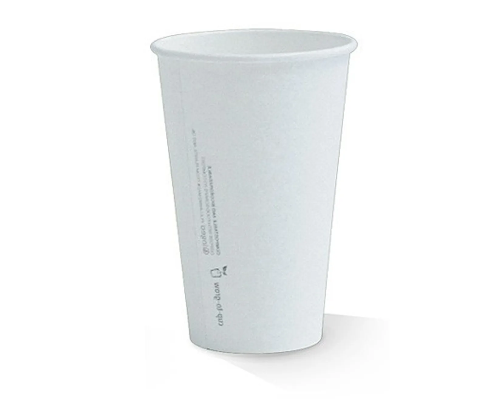 Pac Trading PPC16S 16oz PLA Coated SW Cup/Plain 90 x 58 x 137mm CARTON