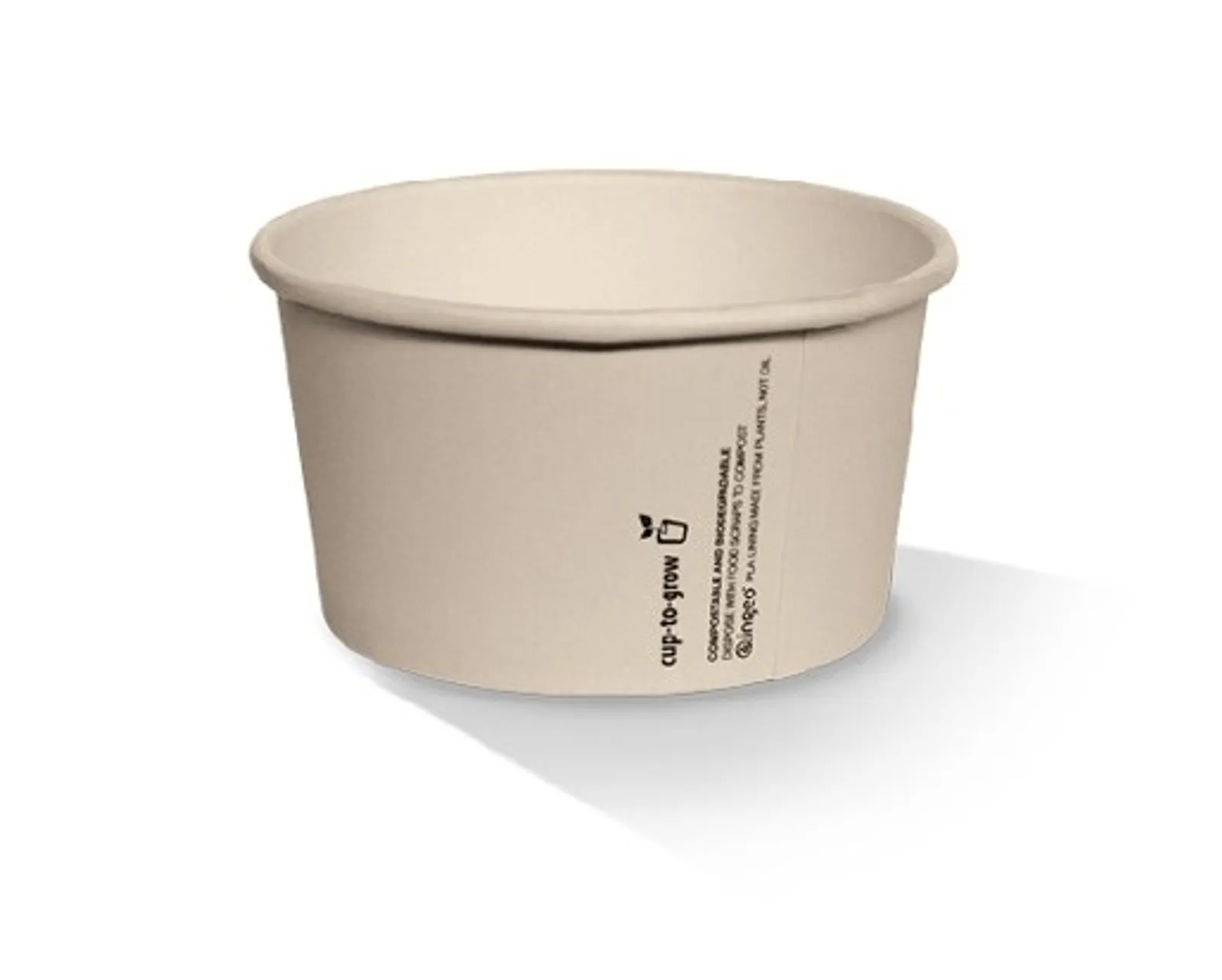 Pac Trading IC5 5oz PLA Coated Ice-Cream Cup 86 x 69 x 55mm CARTON