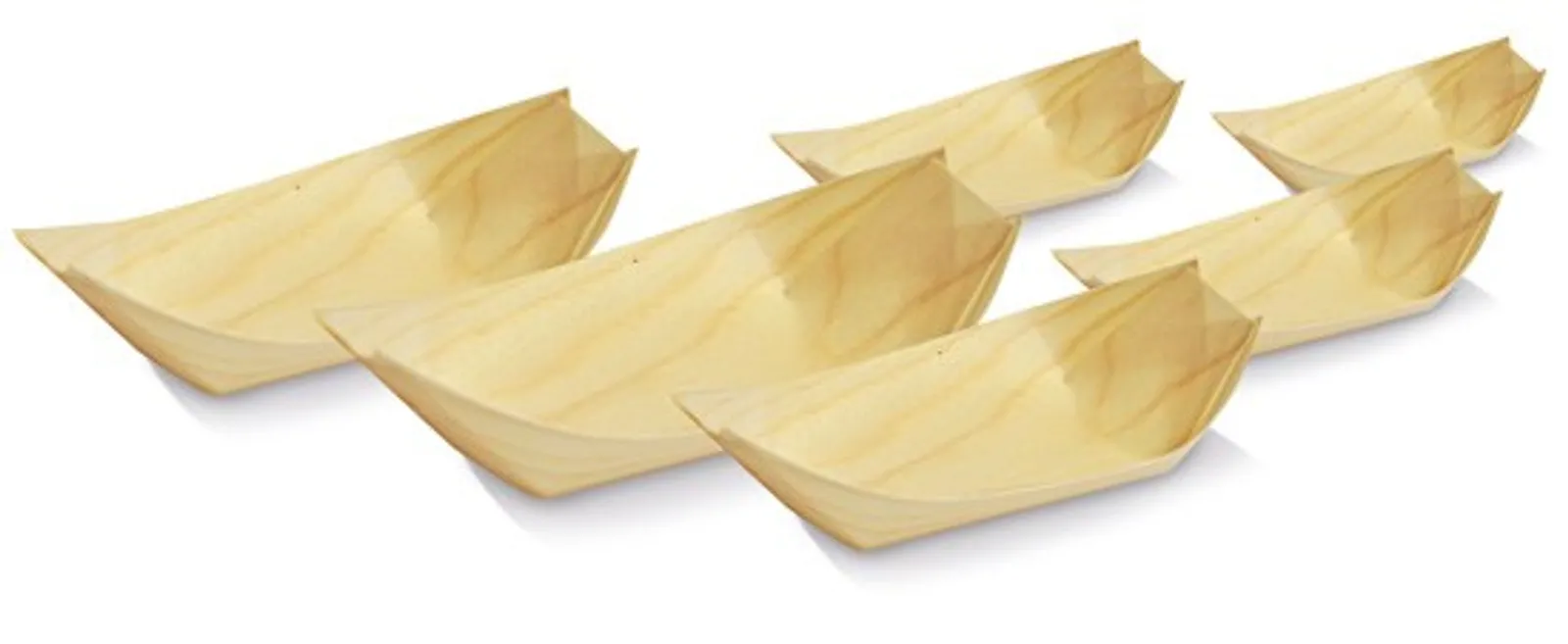 Pac Trading PB5 Pine Boat Small 115 x 65mm CARTON