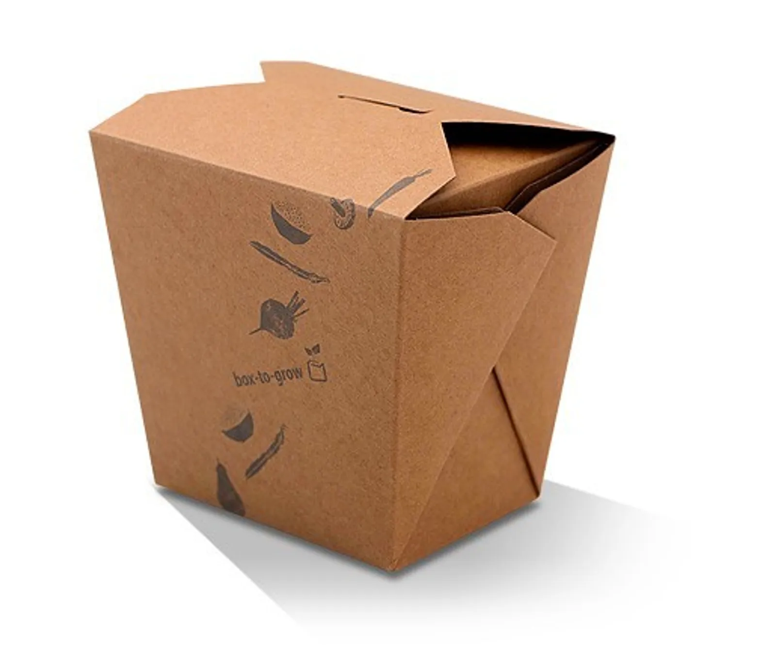 Pac Trading BNB32 32oz Noodle Box - PLA Coated 90 x 71 x 111mm CARTON