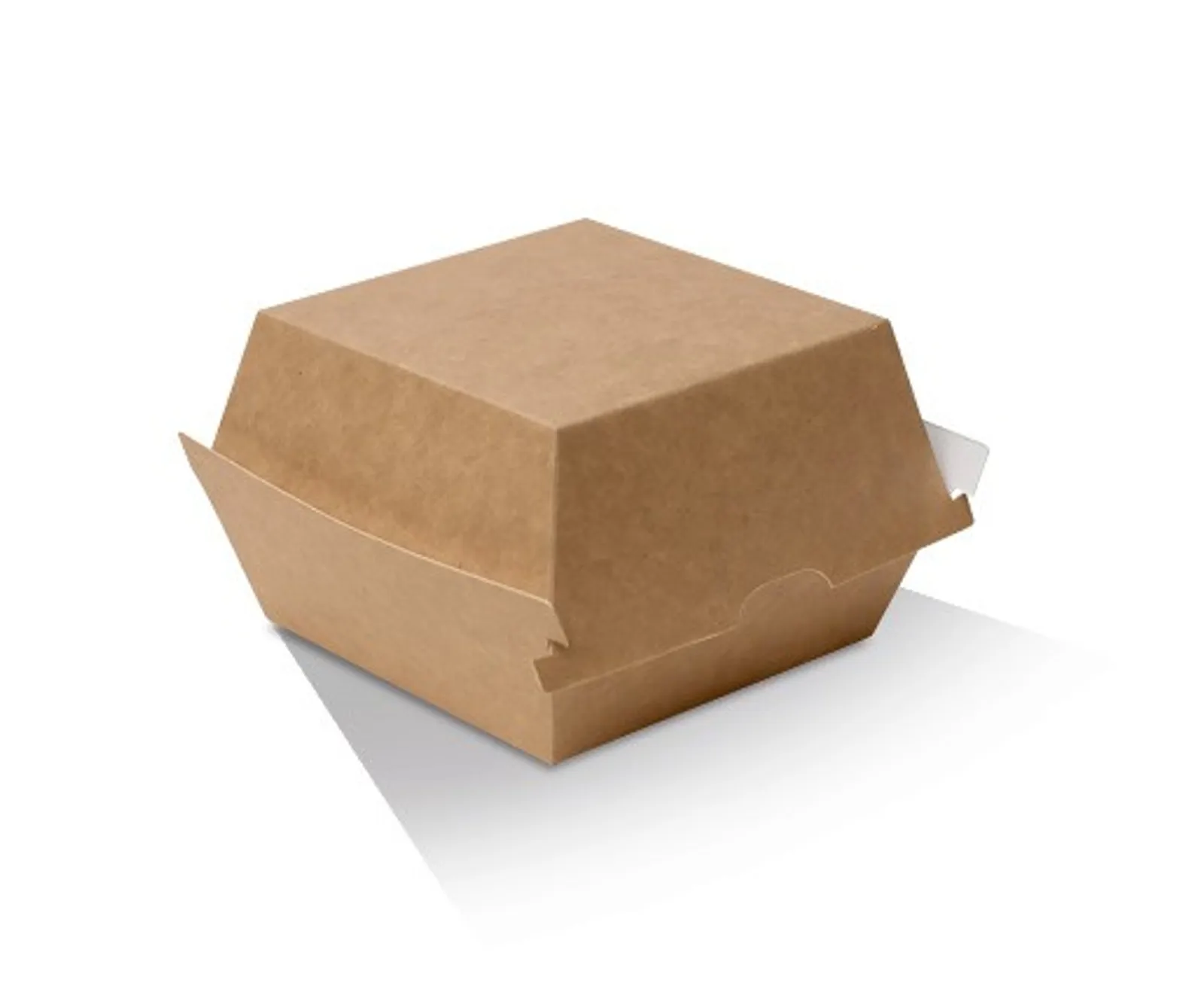 Pac Trading KB2 Burger Box  / Kraft Board 102 x 105 x 80mm CARTON