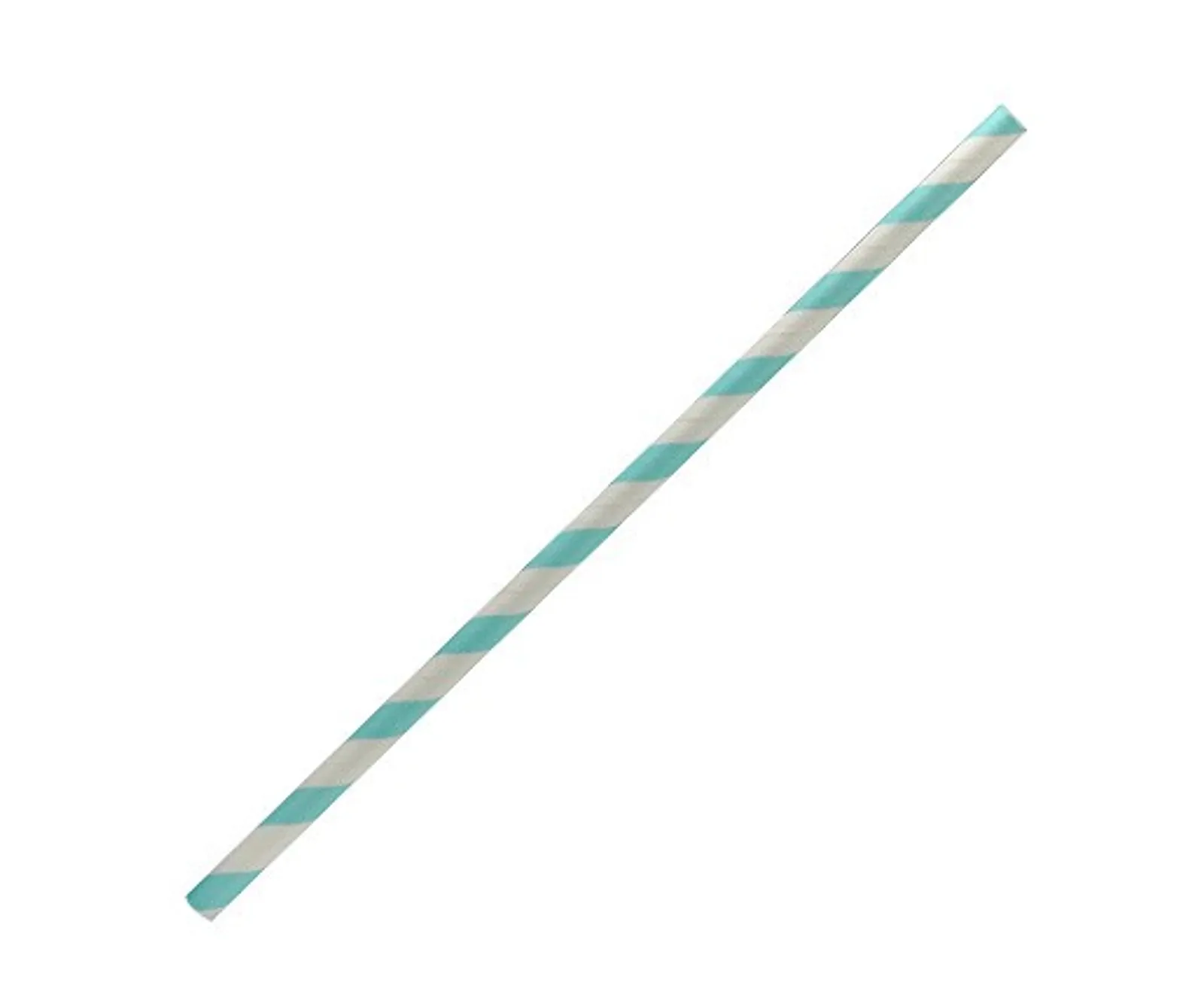 Pac Trading PSR BLUE Paper Straw Regular - Blue Stripe 6 x 197mm CARTON