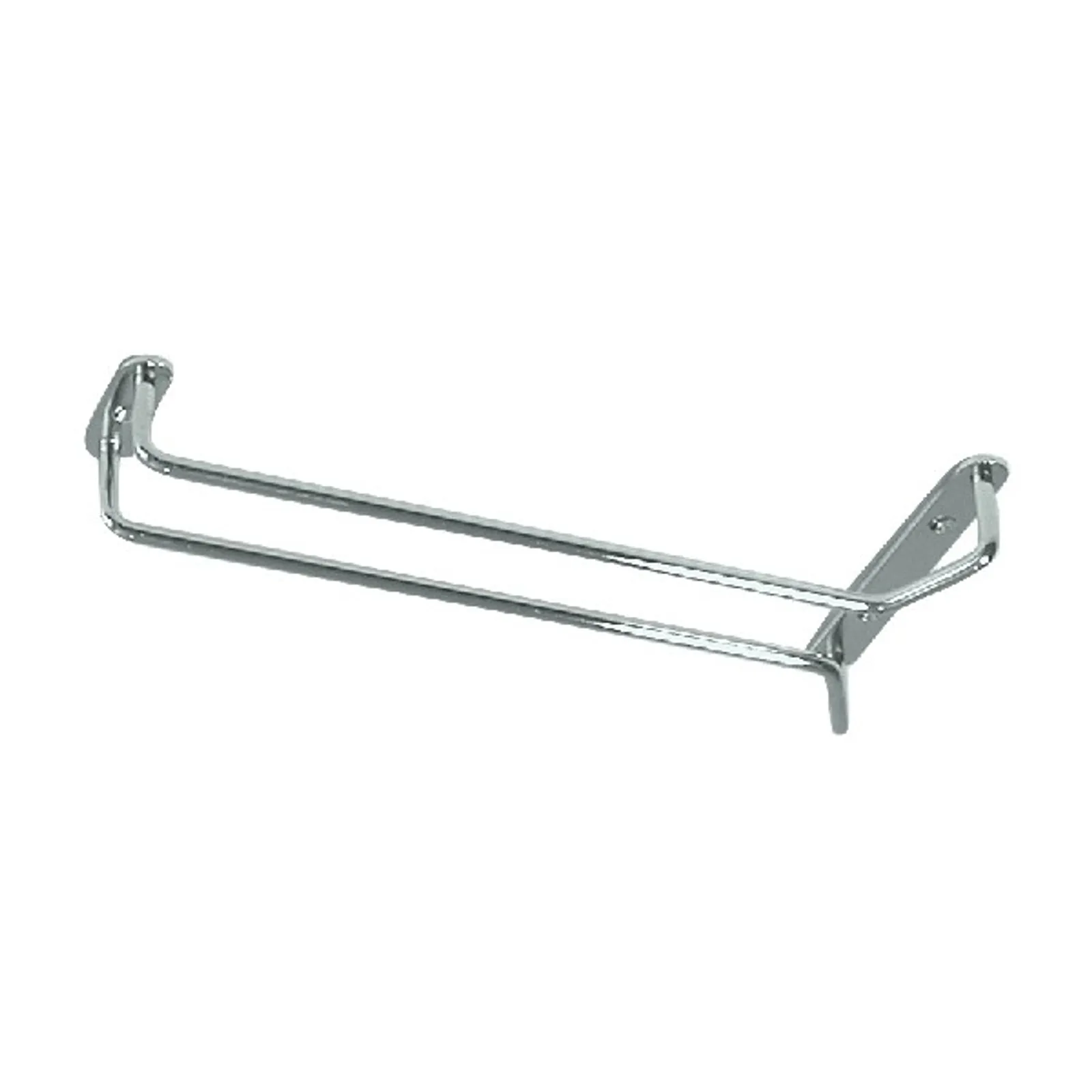 Trenton 56141 Glass hanger-Single Row, Chrome Plated 400mm