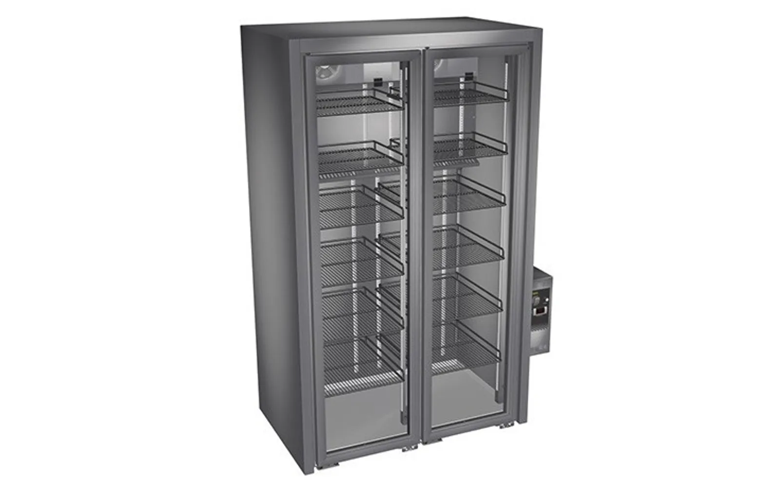 Culinaire CR.WDW.V.FG.RB.PC.4 4 Door  Black Finish White Wine Refrigerator