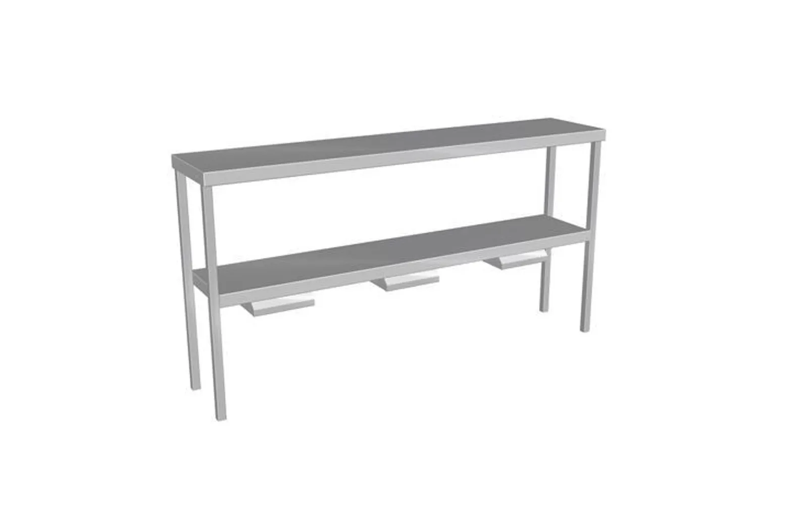 Culinaire CH.GDB.6 - Double Gantry - 2 Tier Overshelf - Heated - Bottom Shelf - 6 Mod
