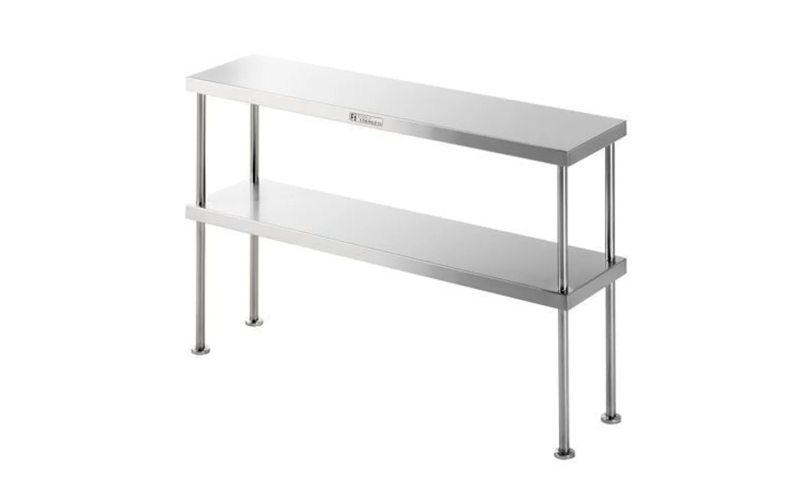 Simply Stainless SS13.1500 Double Bench Over Shelf - 1500mm
