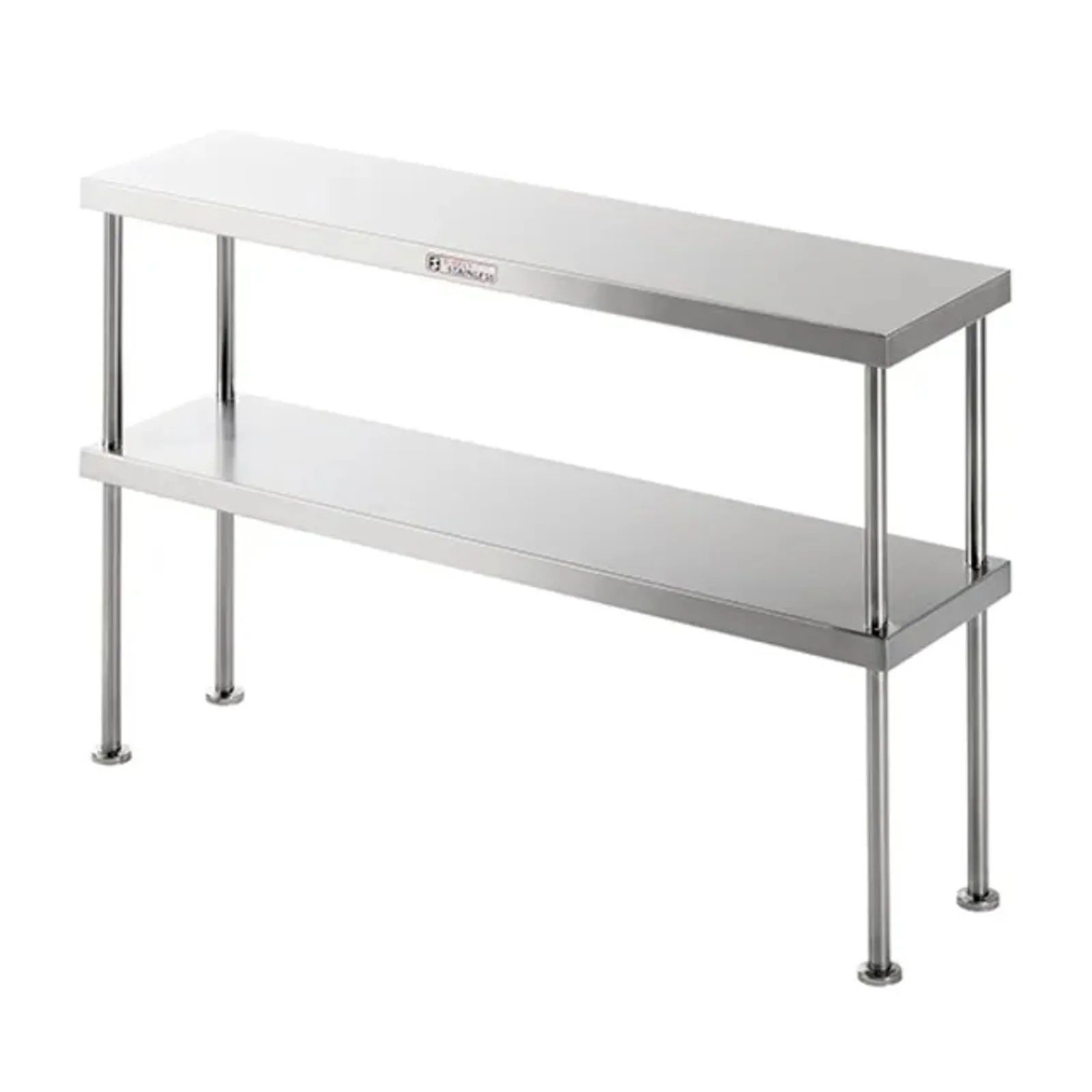 Simply Stainless SS13.2100 Double Bench Over Shelf - 2100mm