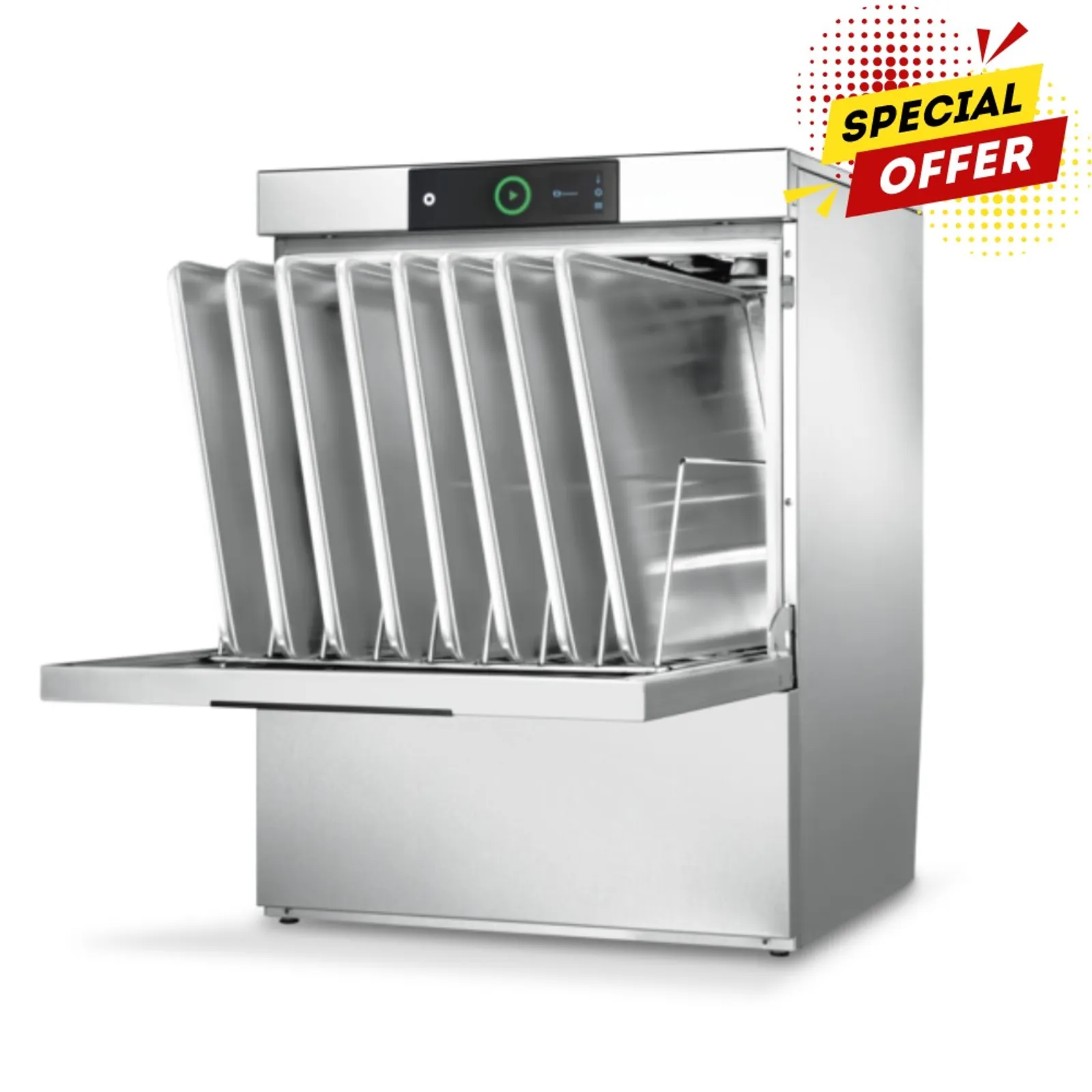 Hobart PROFI FXL-90C Large Chamber Undercounter Dishwasher - Tray Warewasher