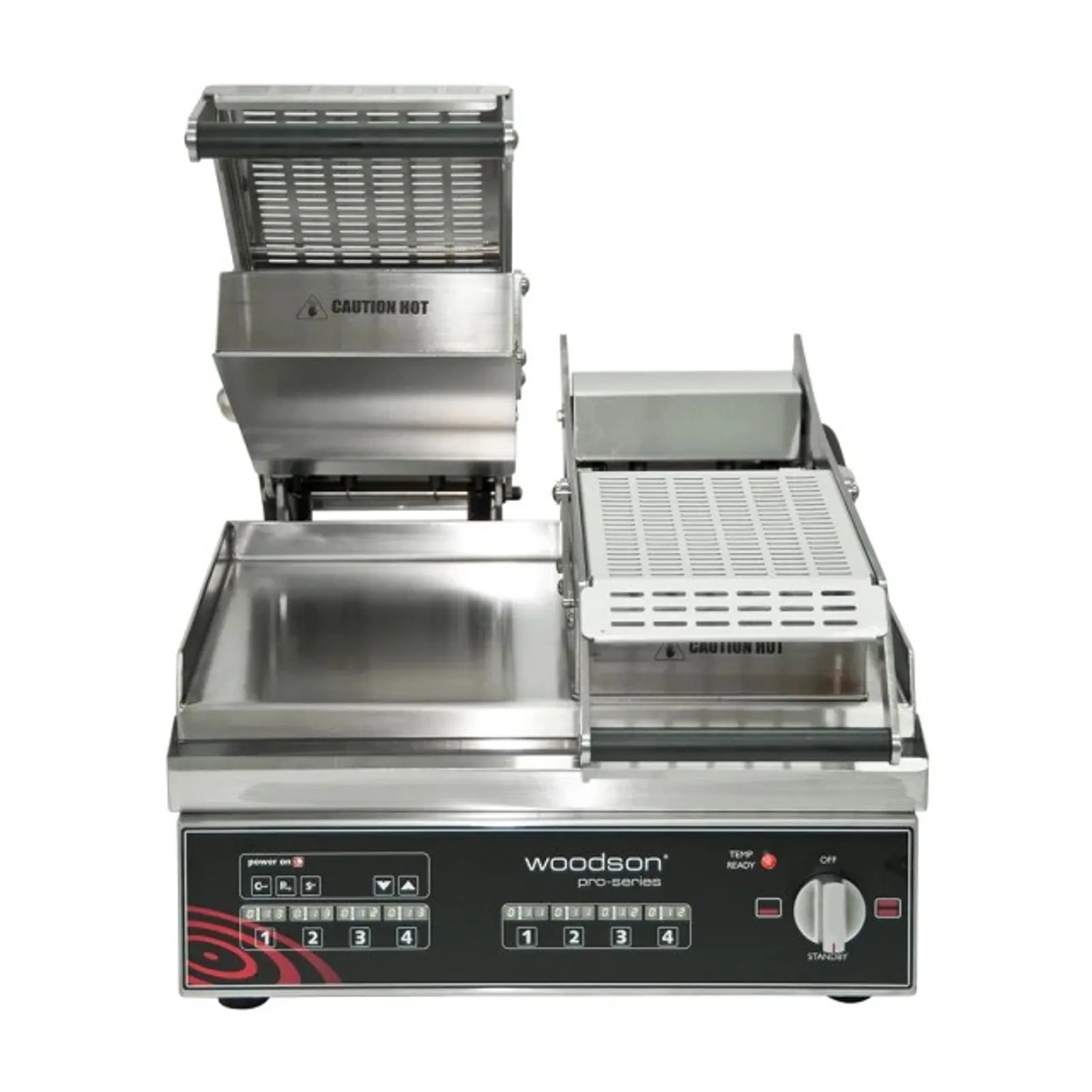 Woodson W.GPC62SC - Pro-Series Contact Grill - Split Plate