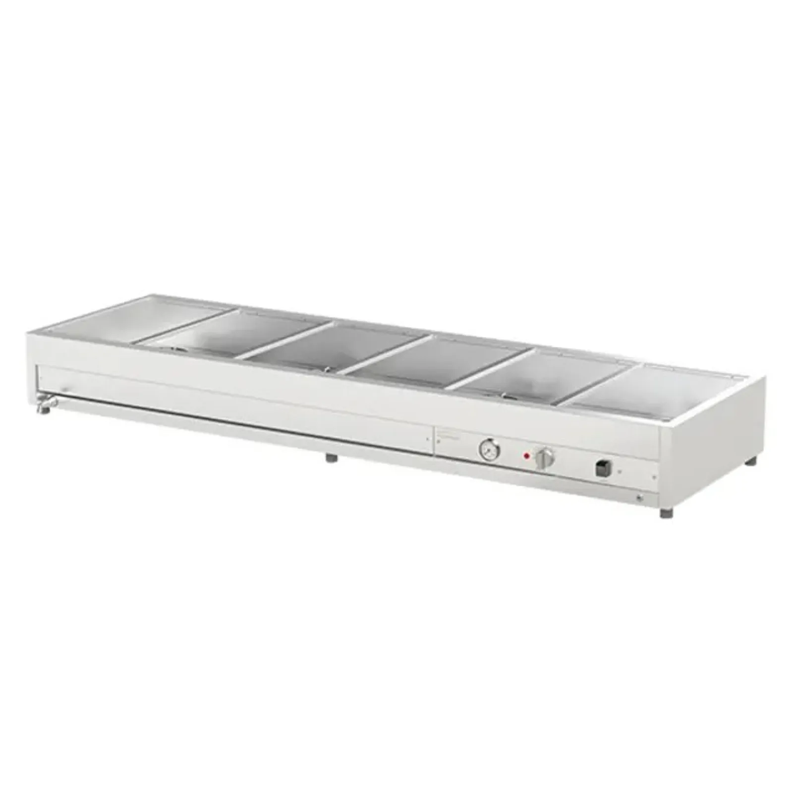 Woodson W.BMA26  2 Row 6 Bay Large Bain Marie