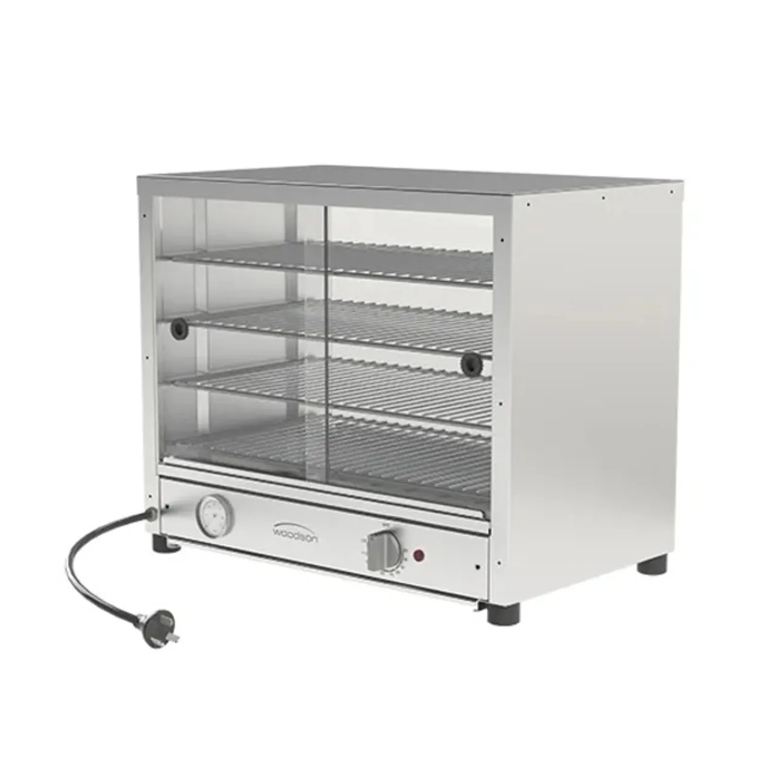 Woodson W.PIA50G  Pie Warmer - Sliding Glass Doors - 50 Pie Capacity - Food Display