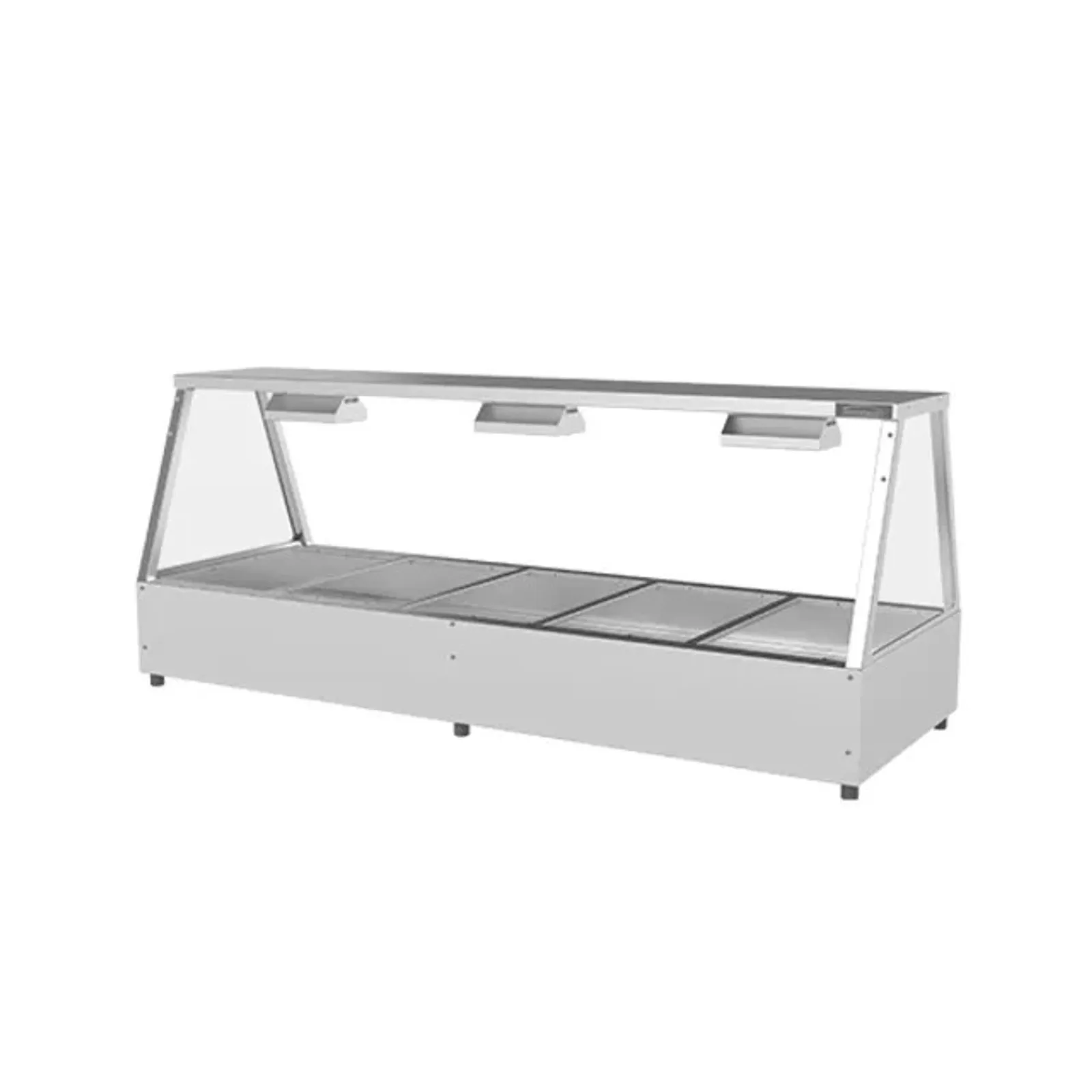 Woodson W.HFSS26 Self Serve Hot Food Display - 2005mm - 6 Module