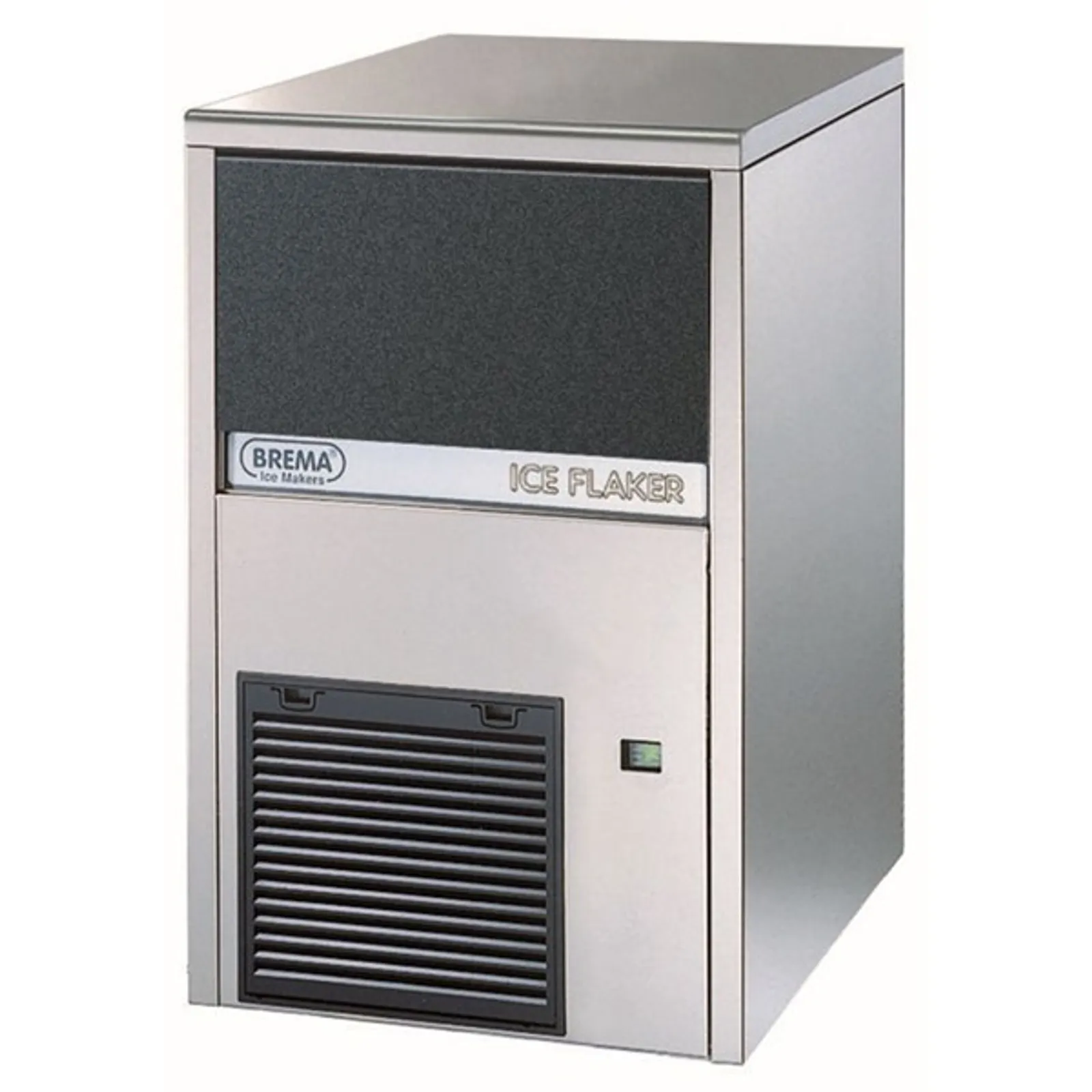 Brema GB601A Granular Ice Flaker Internal Storage Bin - 60Kg/24hrs - 10Kg Storage