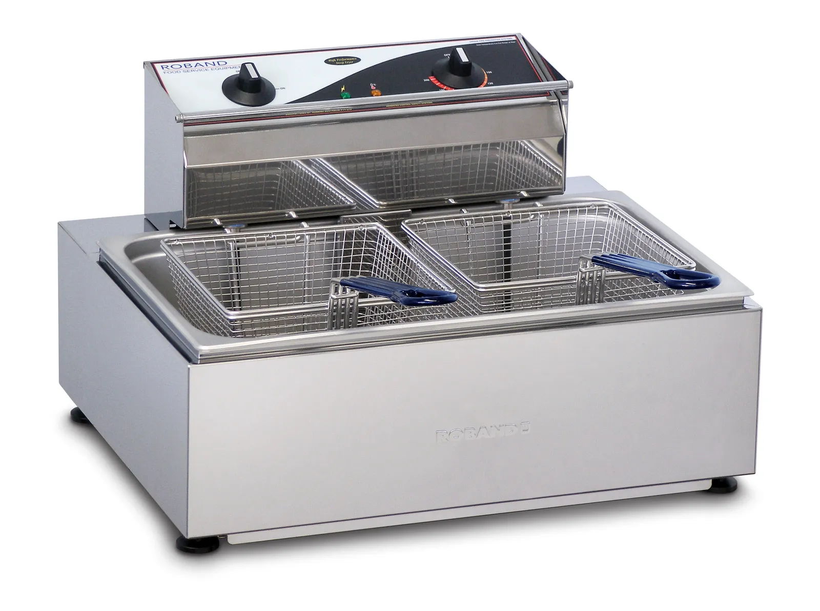 ROBAND F111 F Series Single Pan Double Basket Counter Top Fryer