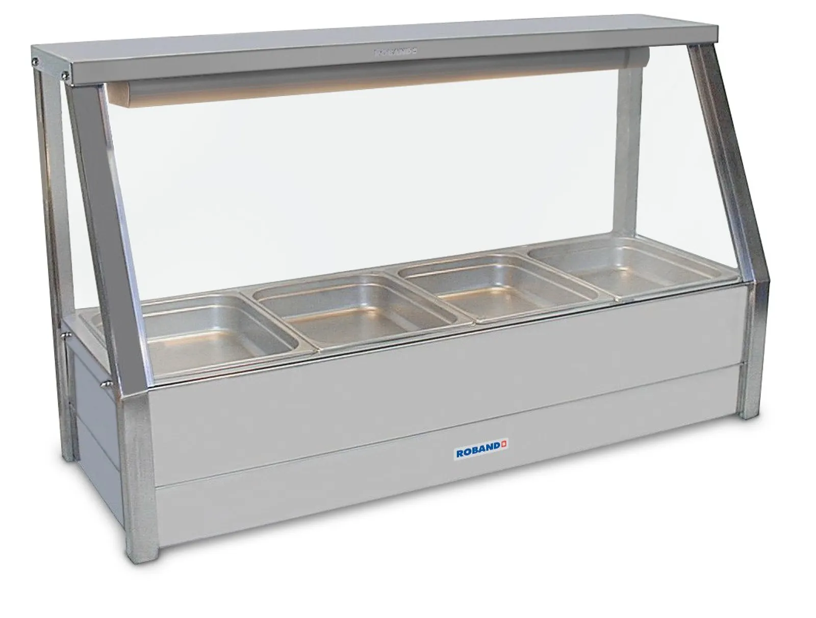 Roband E14 Straight Glass Hot Foodbar