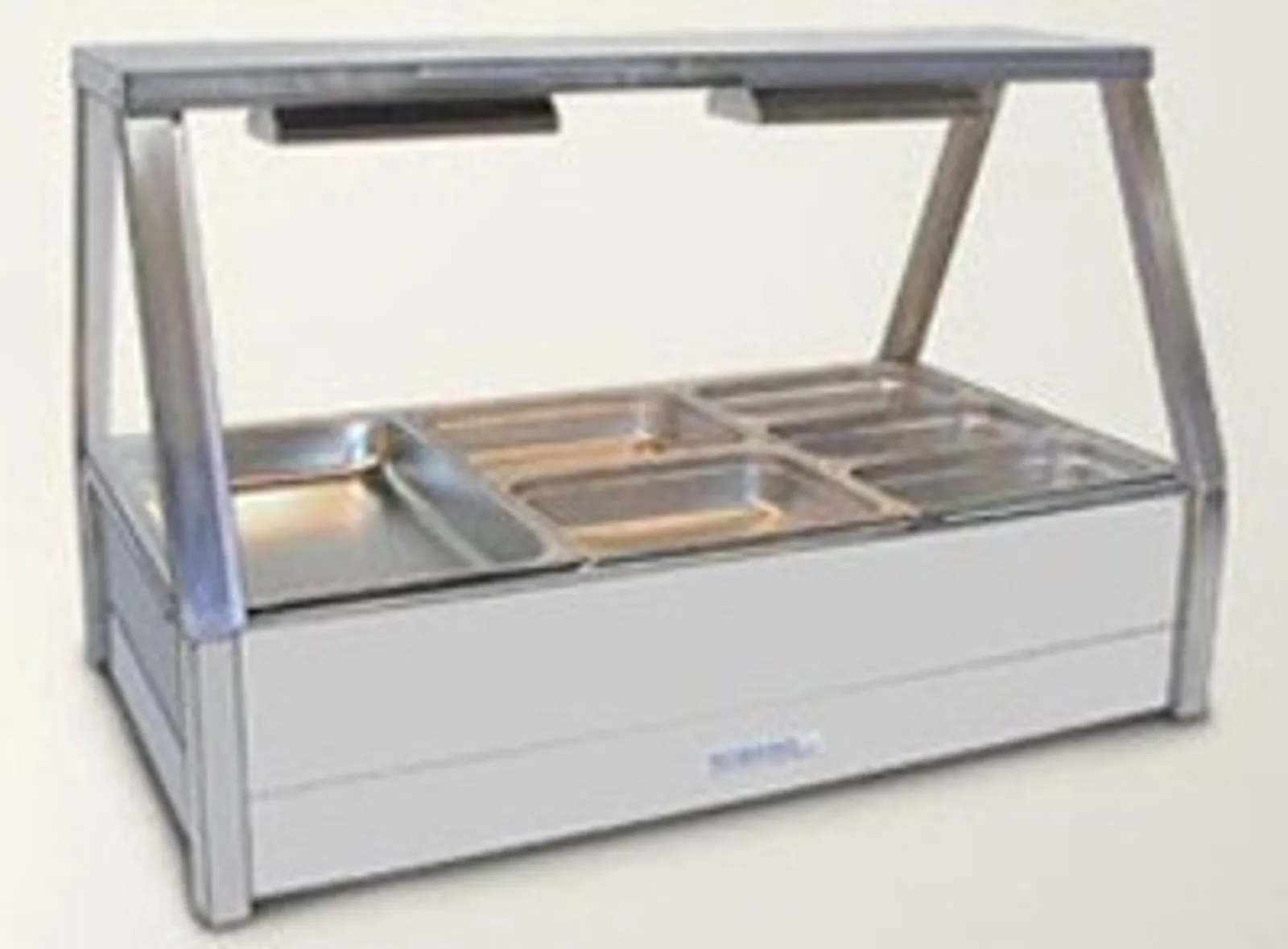 Roband E23RD Straight Glass Hot Foodbar