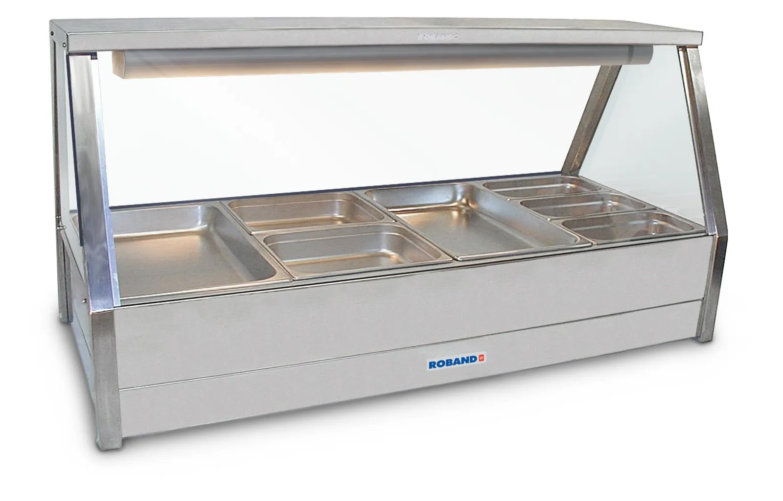 Roband E24 - Straight Glass Hot Foodbar