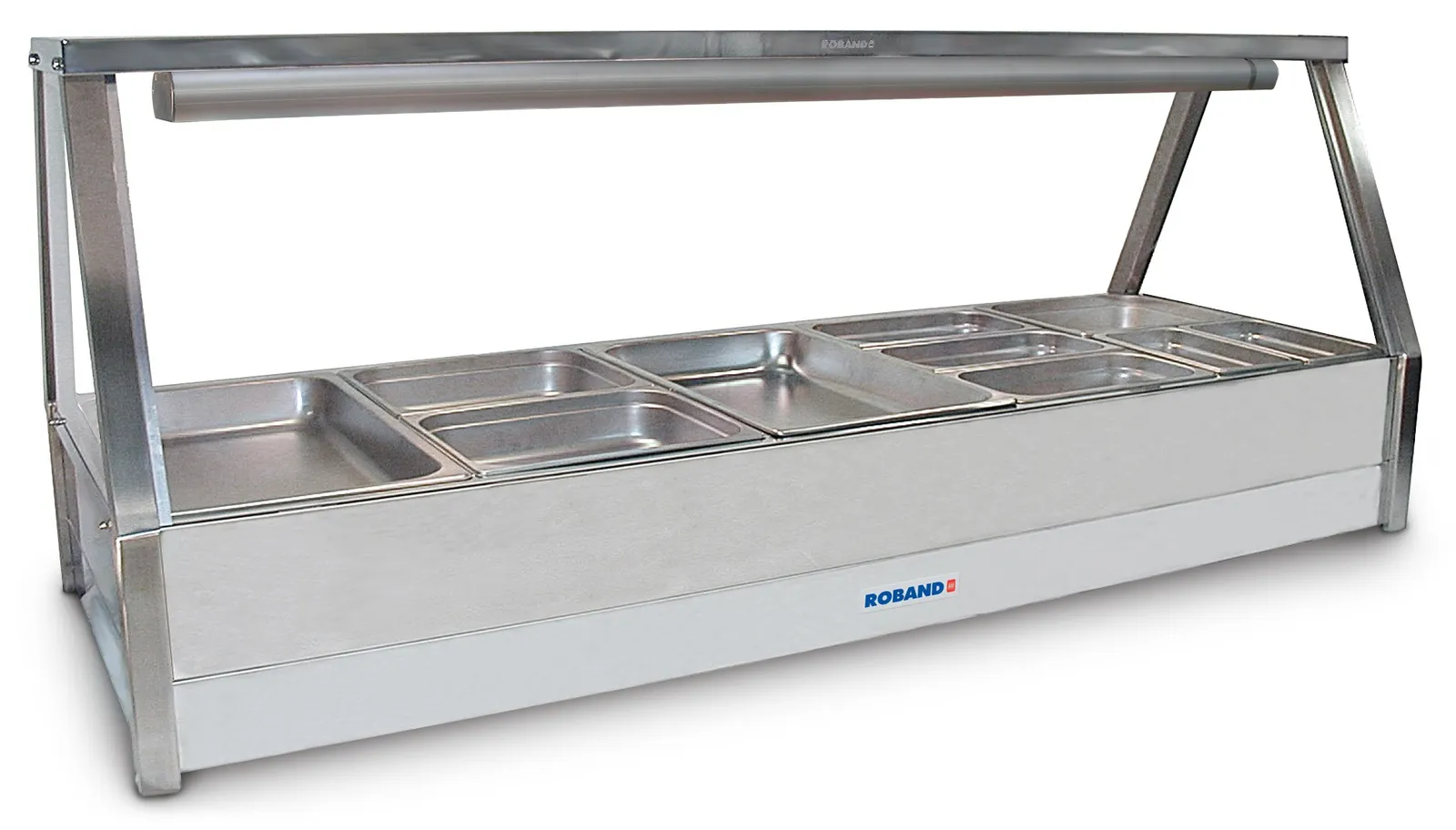 Roband E25 - Straight Glass Hot Foodbar