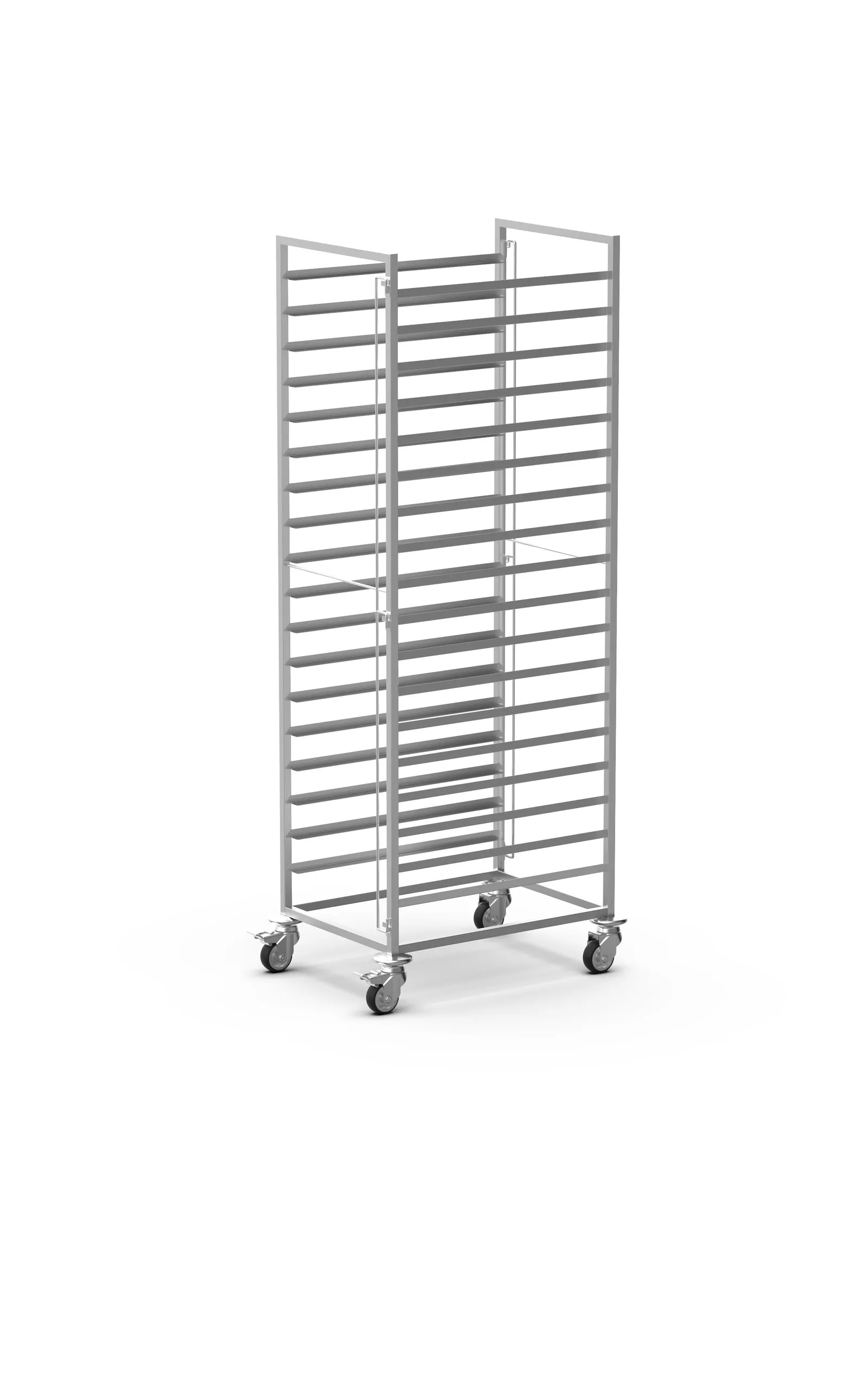 Unox TR12SS_60X40 - 12 Tray Stainless Steel Cooling Trolley